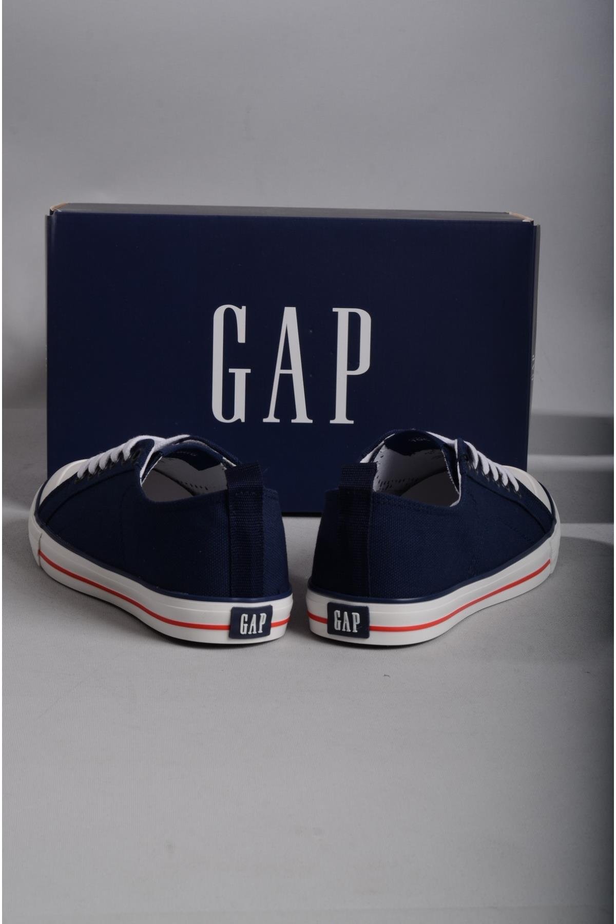 GAP HOUSTON MID GP1014  KETEN SNEAKERS AYAKKABI LACİVERT