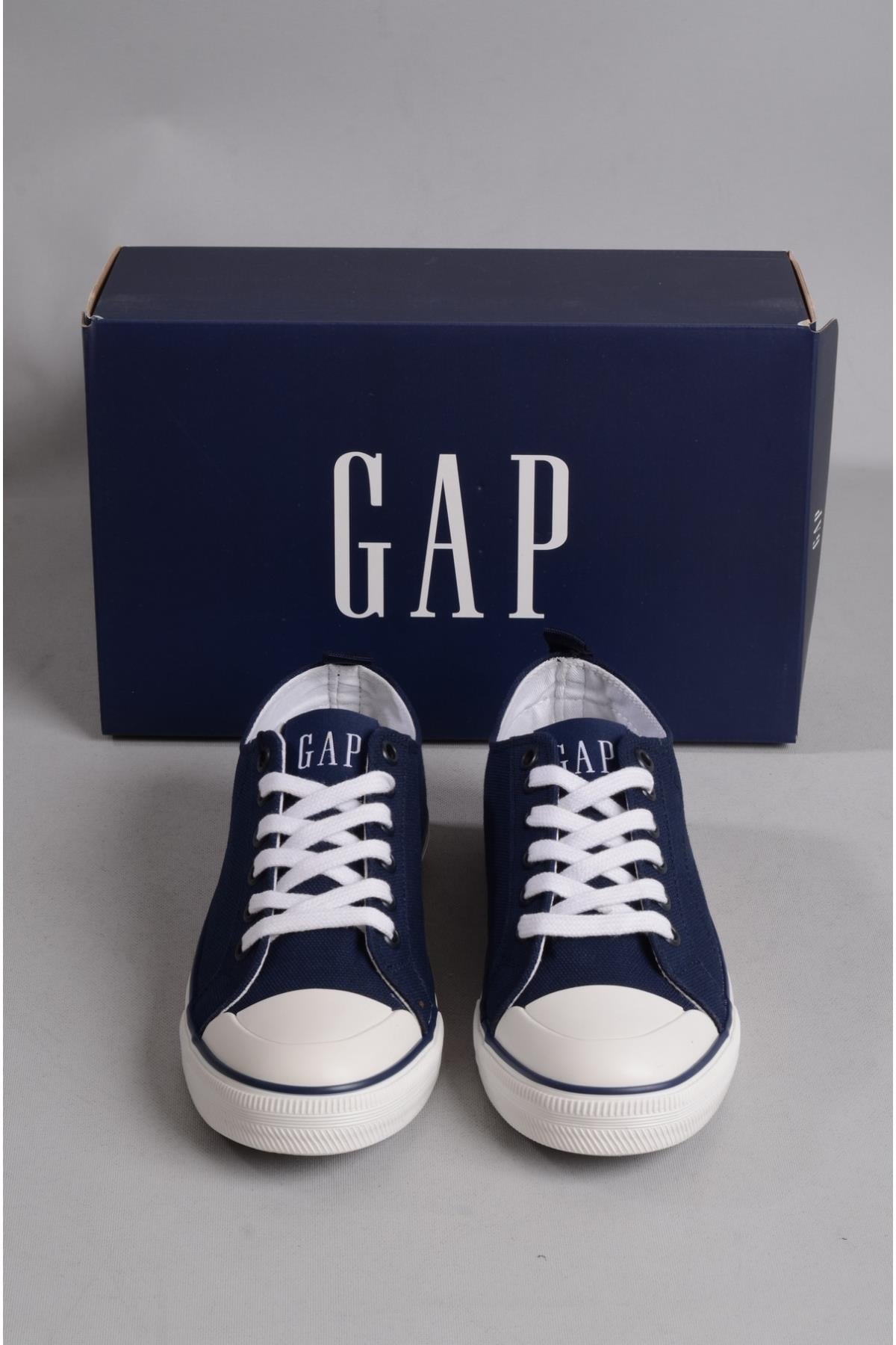 GAP HOUSTON MID GP1014  KETEN SNEAKERS AYAKKABI LACİVERT