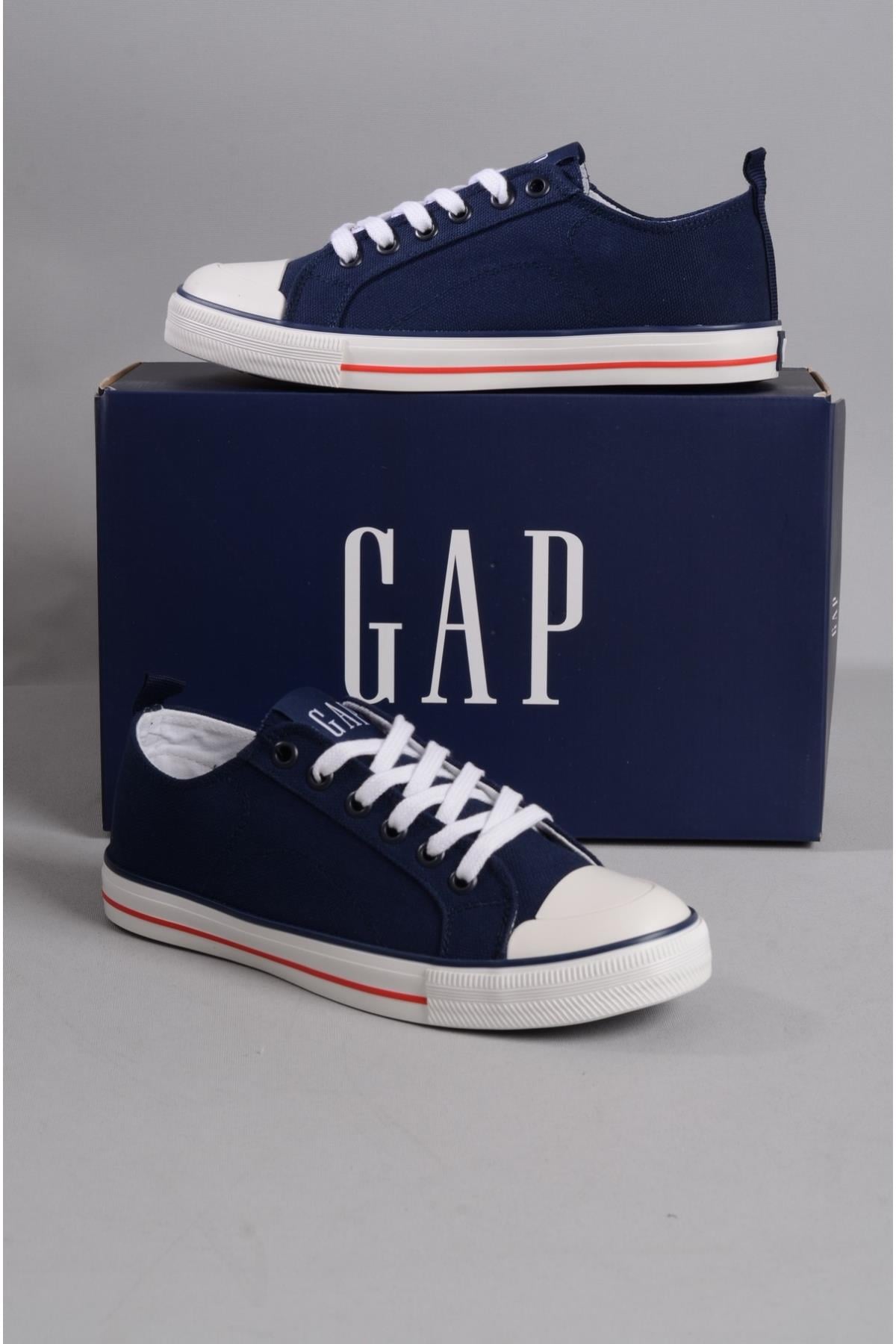GAP HOUSTON MID GP1014  KETEN SNEAKERS AYAKKABI LACİVERT
