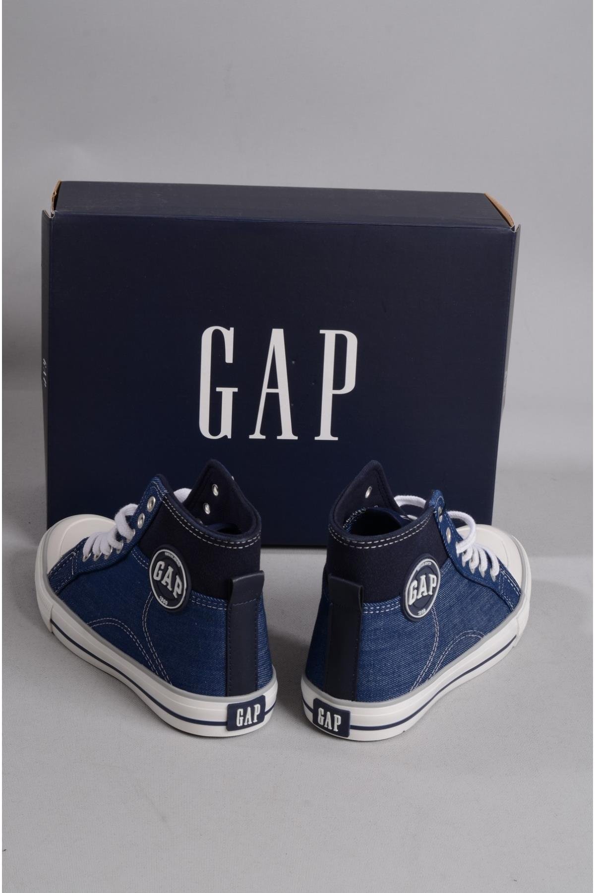 GAP HOUSTON MID GP1026  KETEN SNEAKERS AYAKKABI KOT LACİVERT