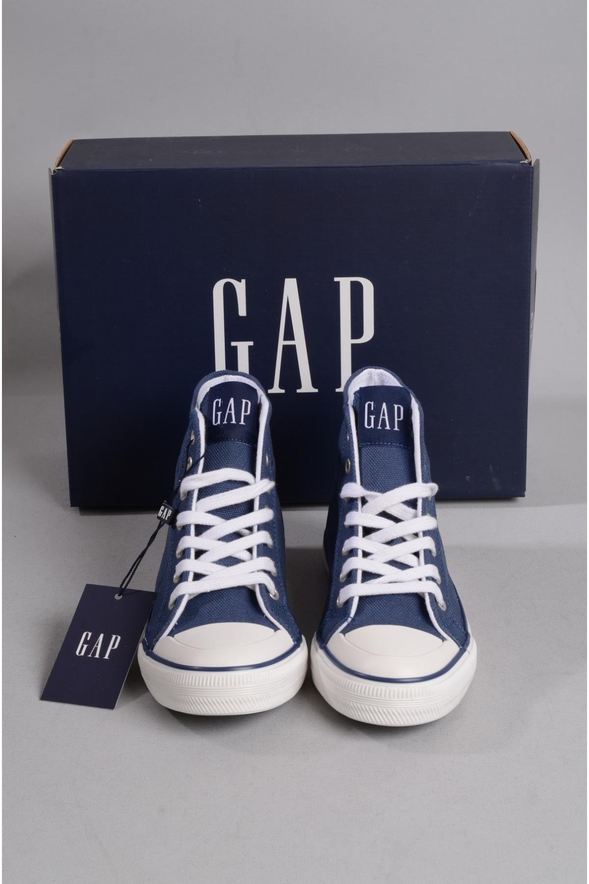 GAP HOUSTON MID GP1027  KETEN SNEAKERS AYAKKABI LACİVERT