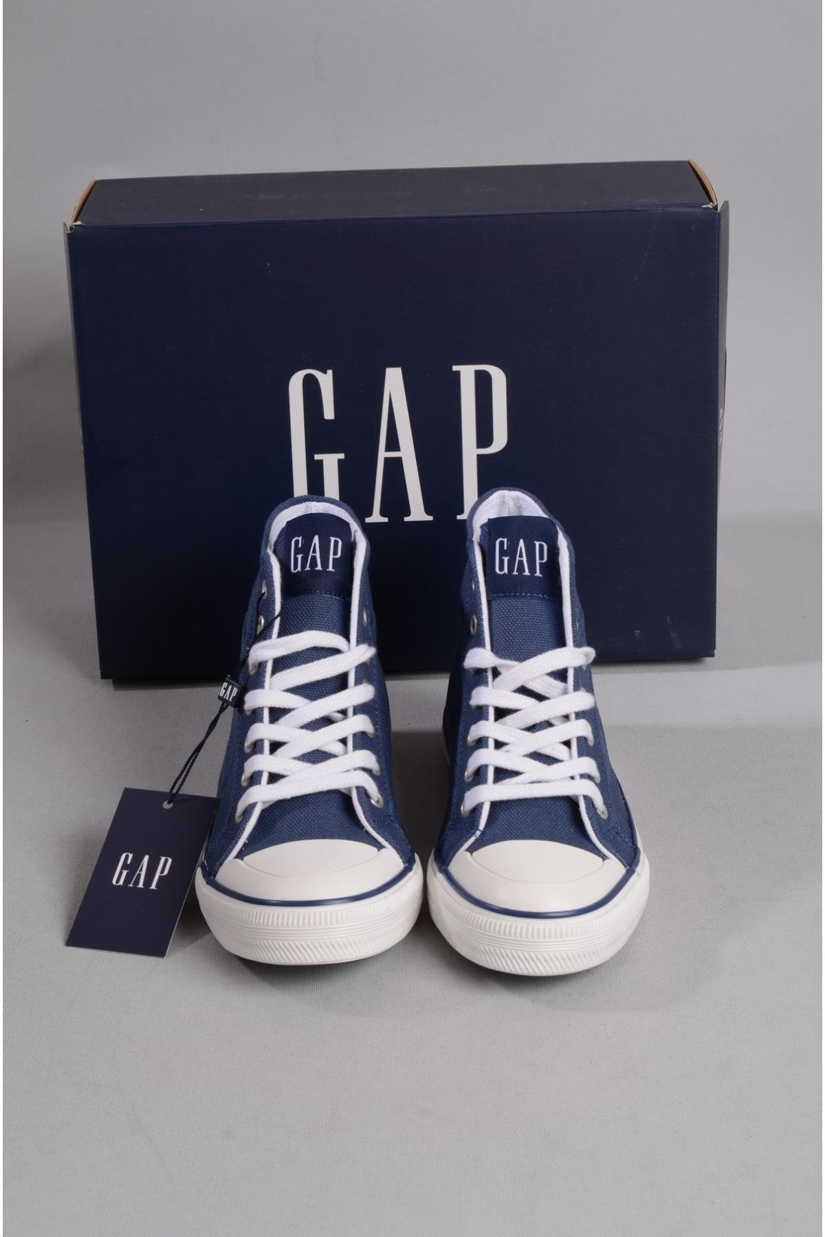 GAP HOUSTON MID GP1027  KETEN SNEAKERS AYAKKABI LACİVERT