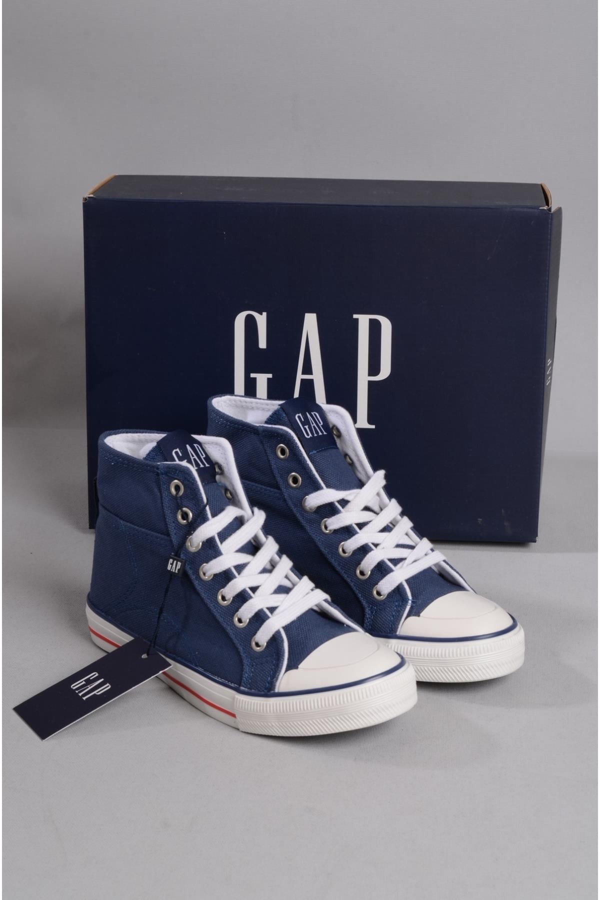 GAP HOUSTON MID GP1027  KETEN SNEAKERS AYAKKABI LACİVERT