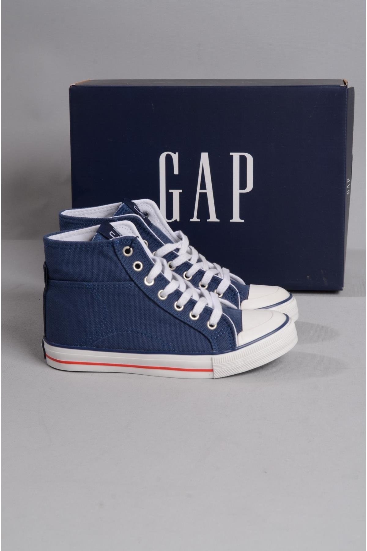 GAP HOUSTON MID GP1027  KETEN SNEAKERS AYAKKABI LACİVERT