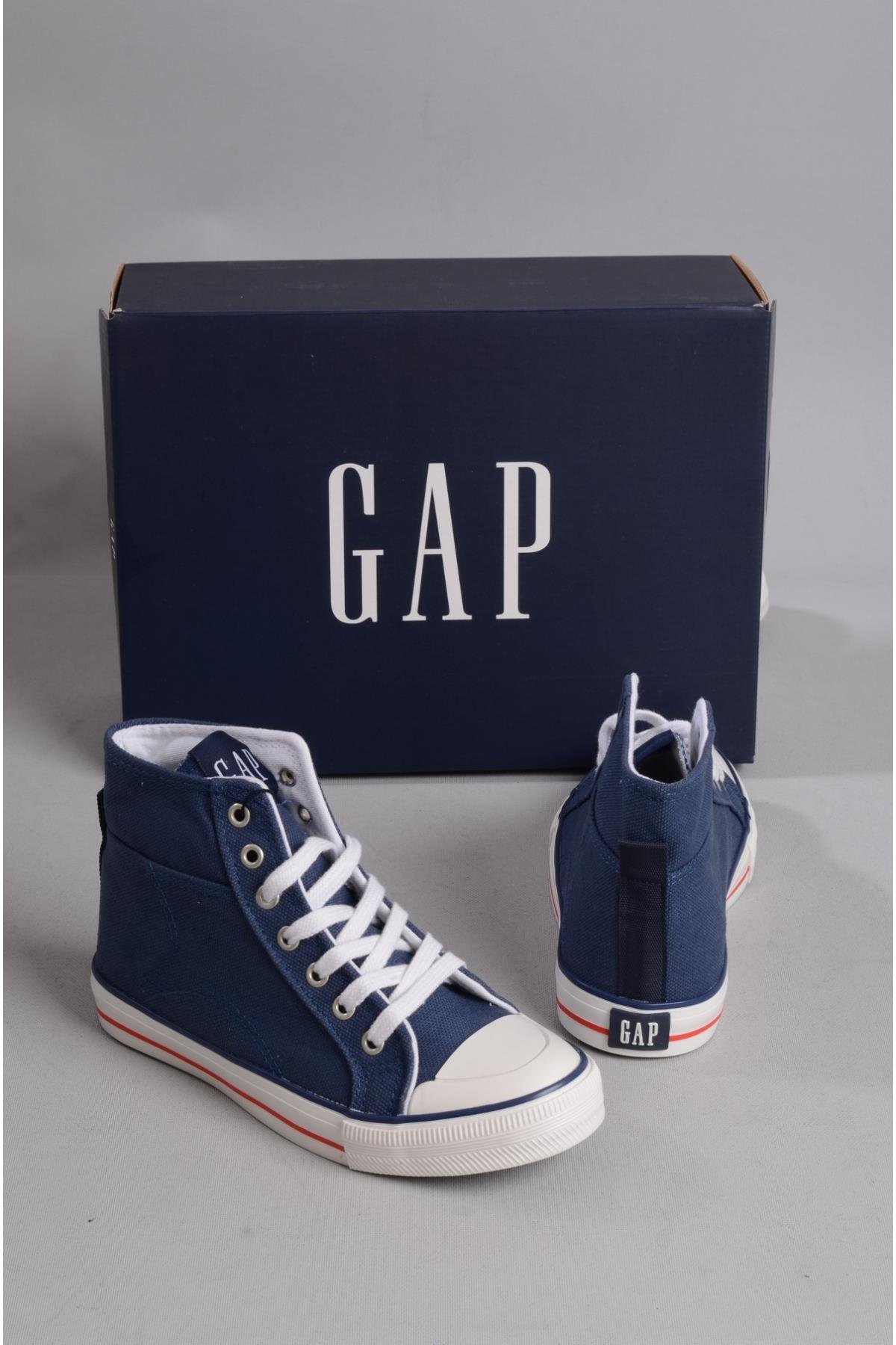GAP HOUSTON MID GP1027  KETEN SNEAKERS AYAKKABI LACİVERT
