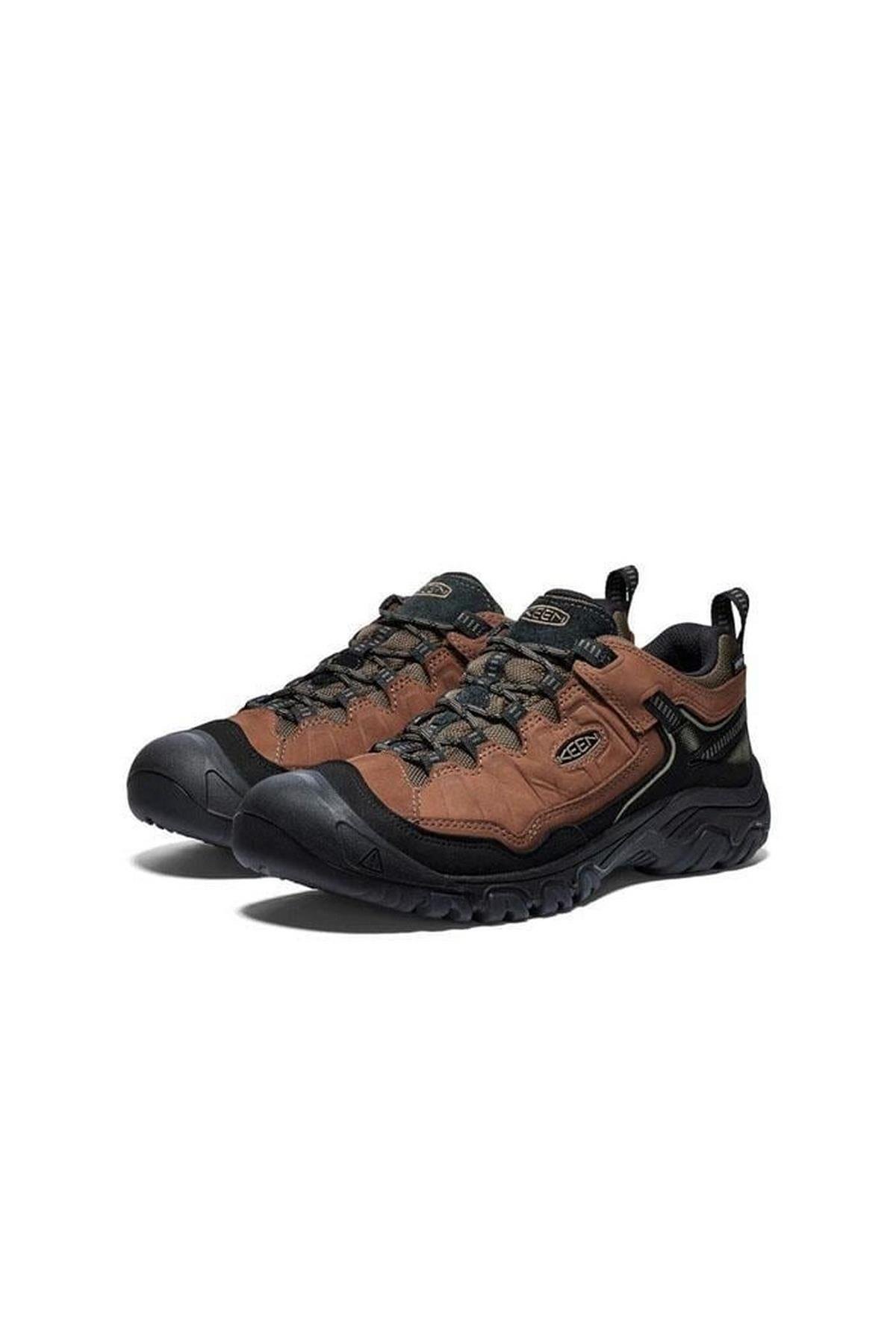 KEEN 1028997 TARGHEE IV WATERPROOF SU GEÇİRMEZ SPOR AYAKKABI SİYAH - KAHVE