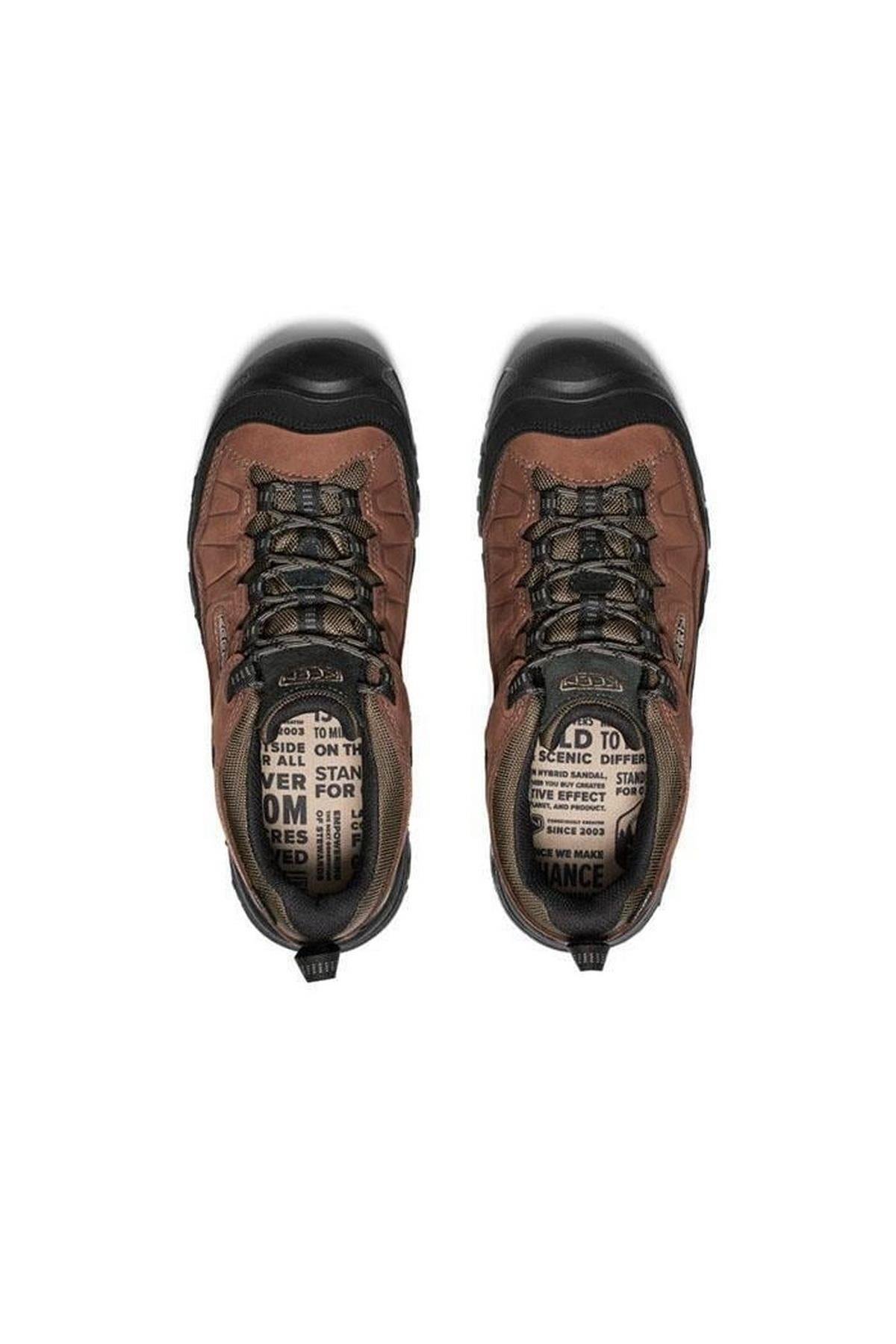 KEEN 1028997 TARGHEE IV WATERPROOF SU GEÇİRMEZ SPOR AYAKKABI SİYAH - KAHVE