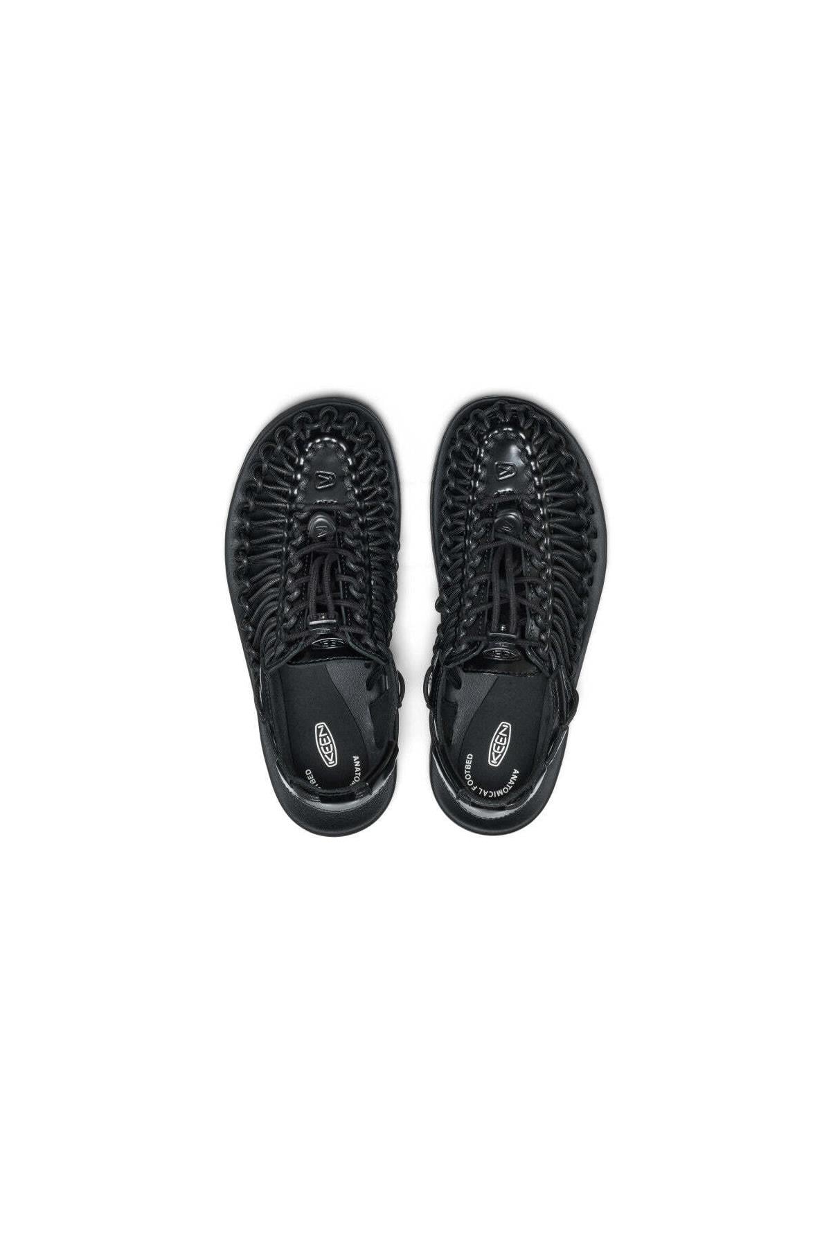 KEEN 1032097 UNEEK LEATHER SANDALET SİYAH