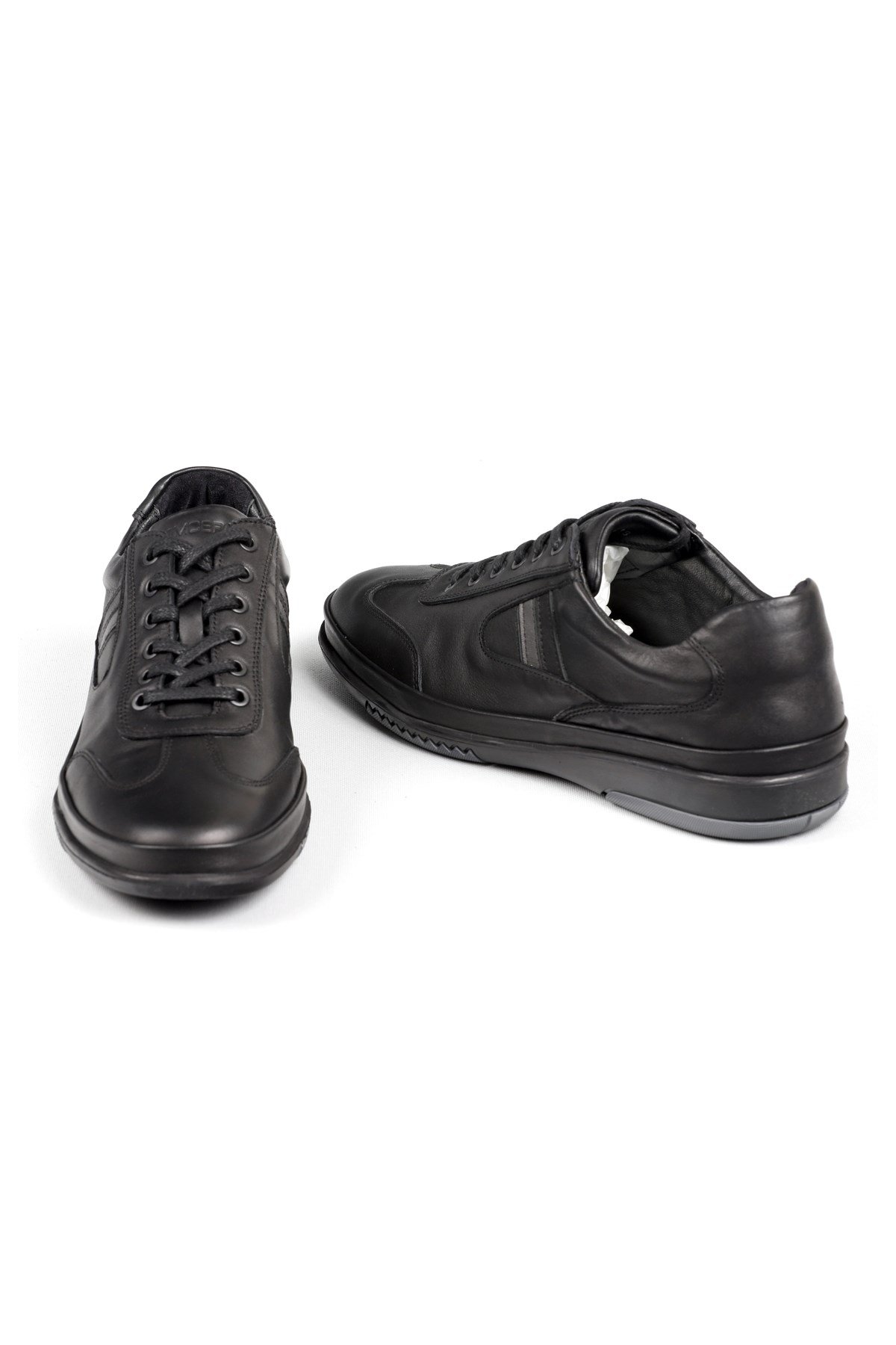 Kmc 9374 Hakiki Deri Erkek Ayakkabi Siyah