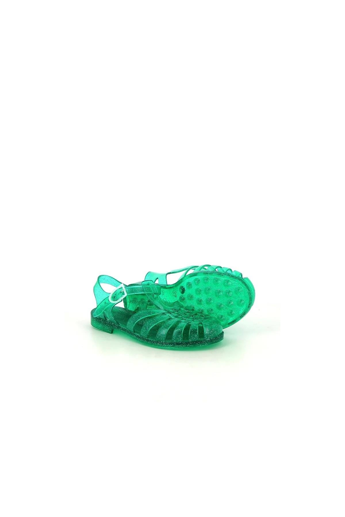 MEDUSE SUN KADIN SANDALET VERT PAILLETE