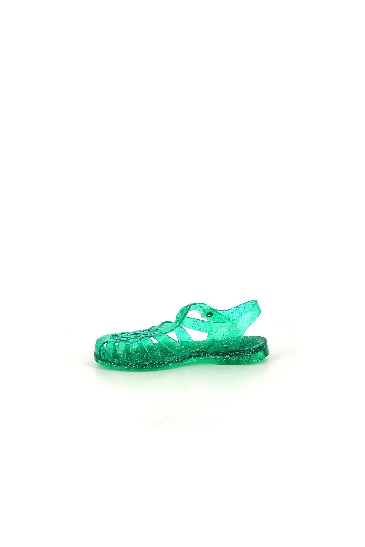 MEDUSE SUN KADIN SANDALET VERT PAILLETE