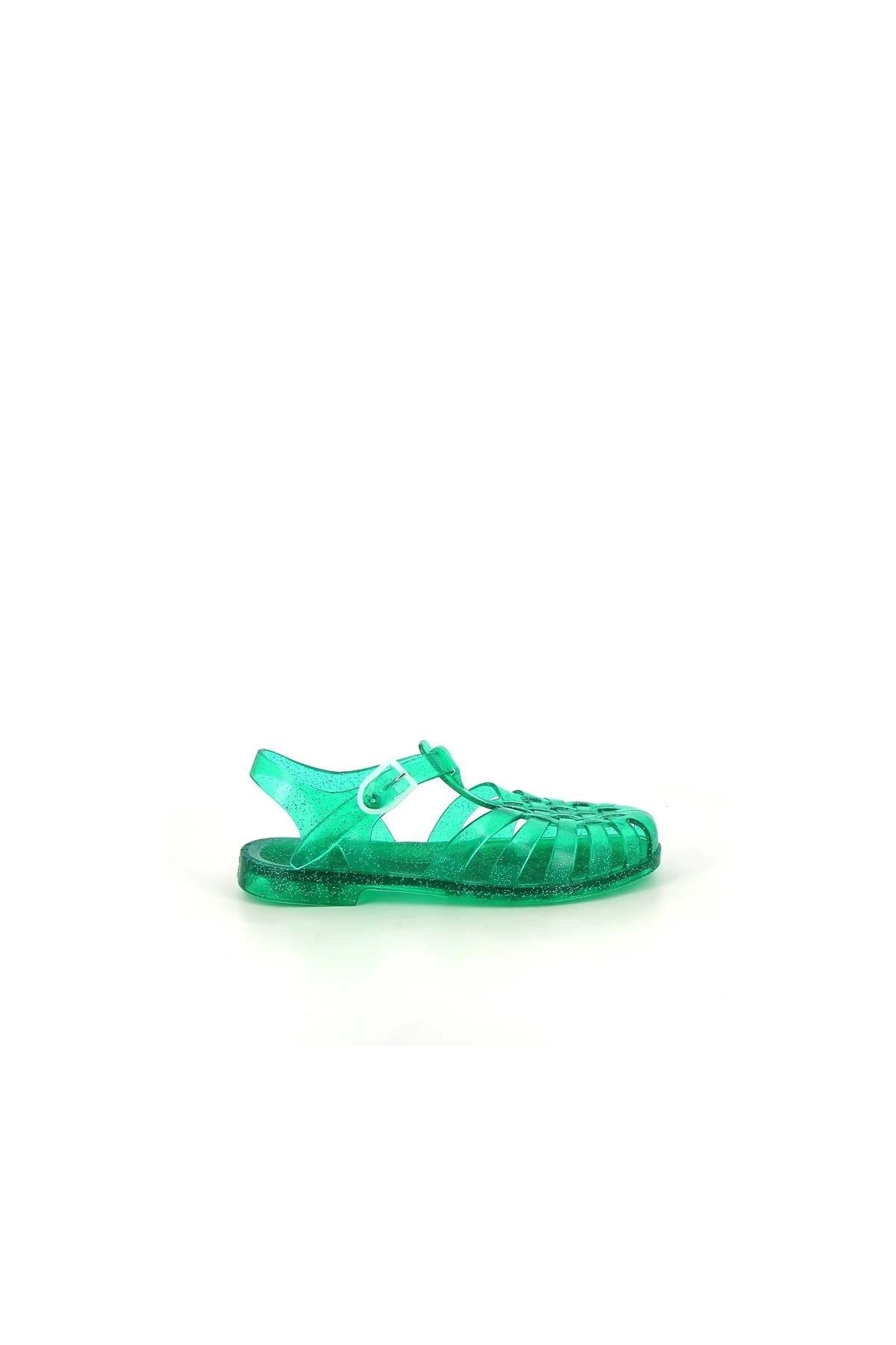 MEDUSE SUN KADIN SANDALET VERT PAILLETE