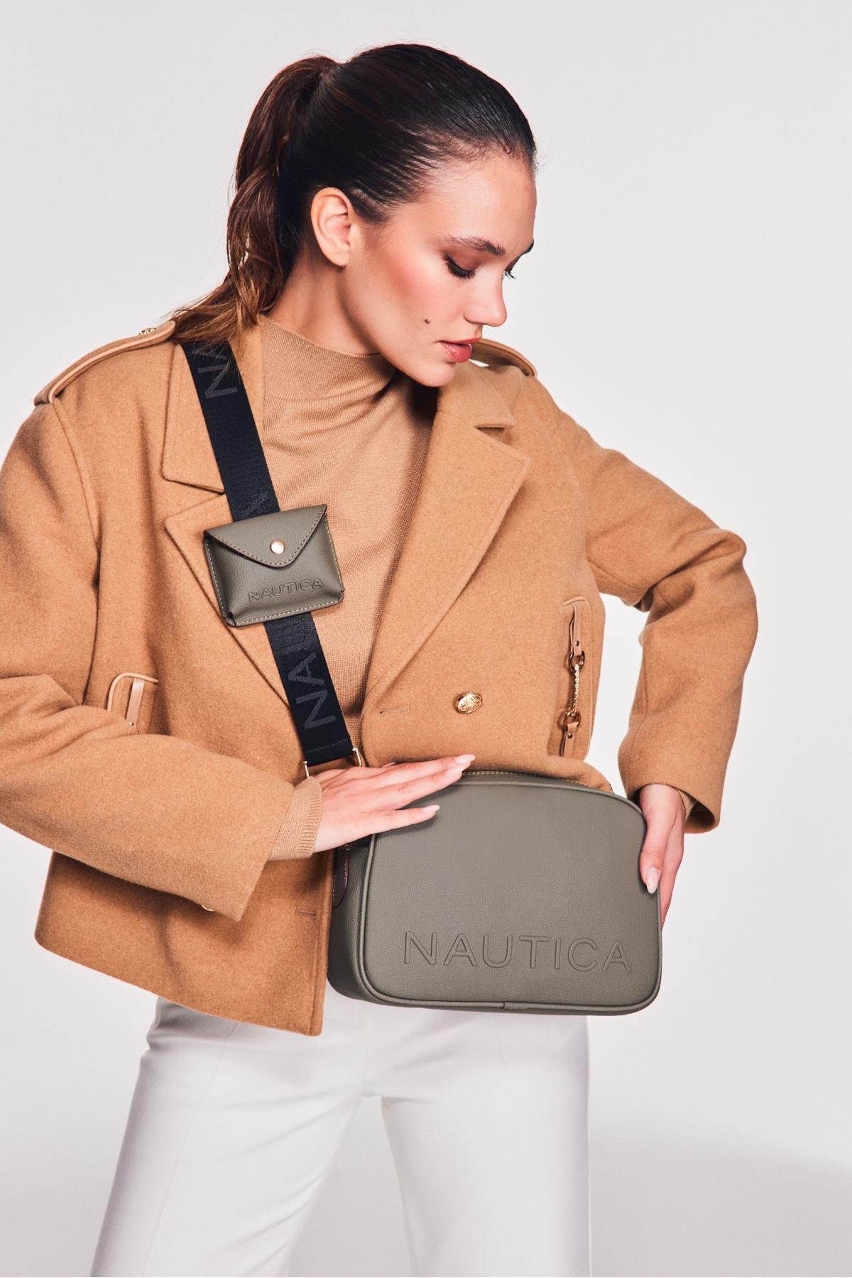 NAUTICA CN7156T KADIN ÇAPRAZ ÇANTA HAKİ