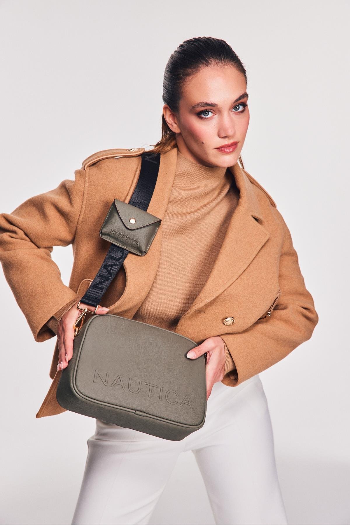 NAUTICA CN7156T KADIN ÇAPRAZ ÇANTA HAKİ