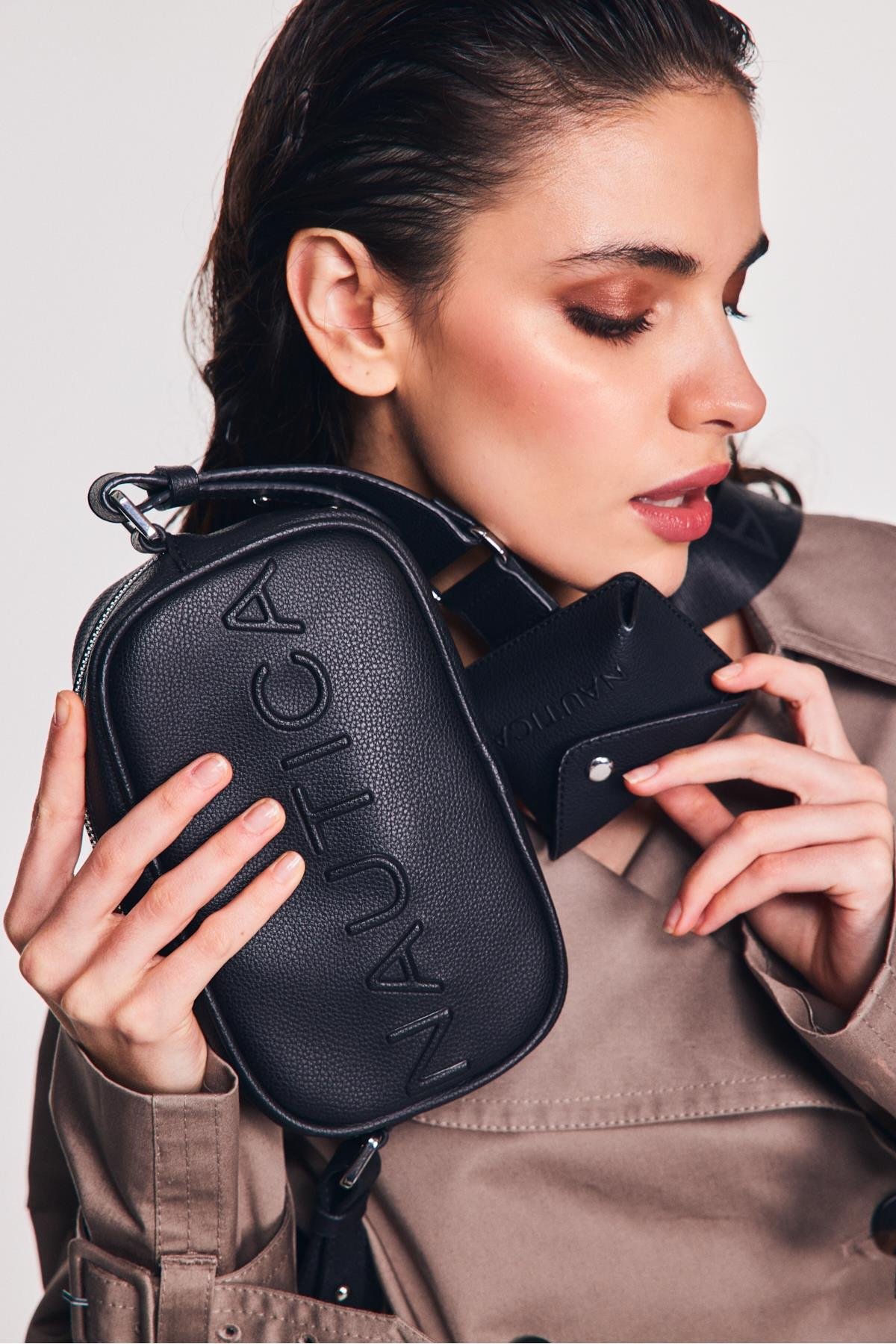 NAUTICA CN7157T KADIN ÇAPRAZ ÇANTA SİYAH