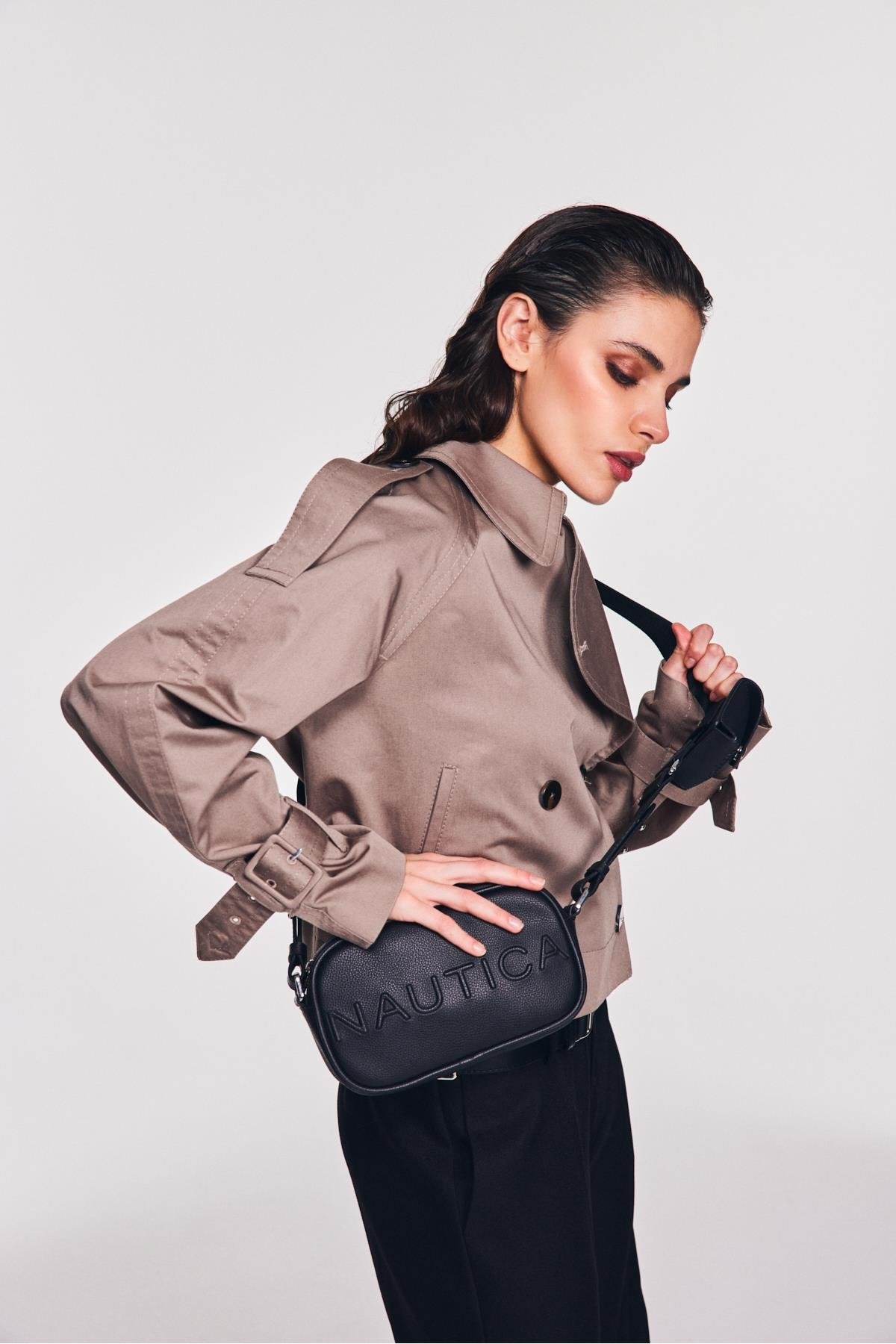 NAUTICA CN7157T KADIN ÇAPRAZ ÇANTA SİYAH