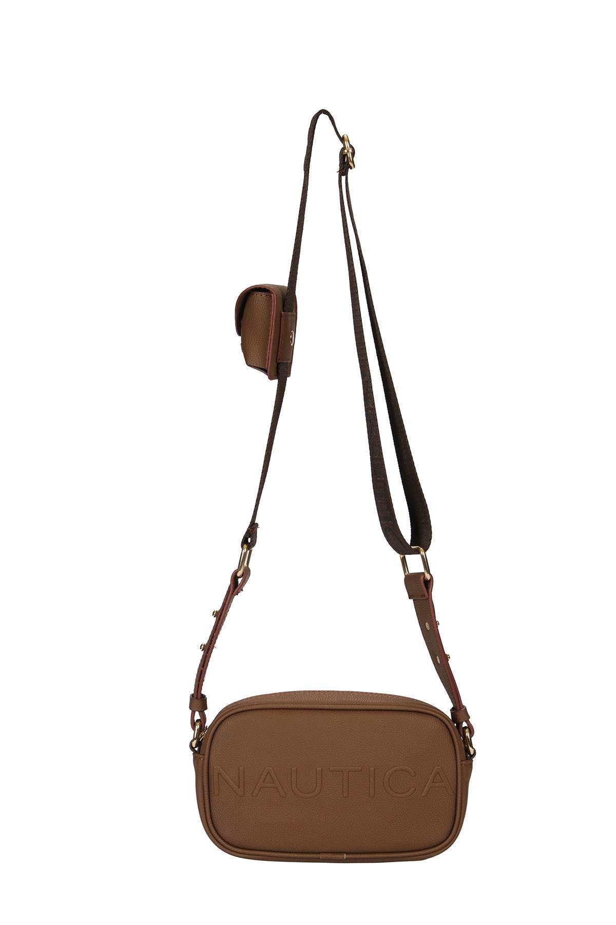 NAUTICA CN7157T KADIN ÇAPRAZ ÇANTA TABA