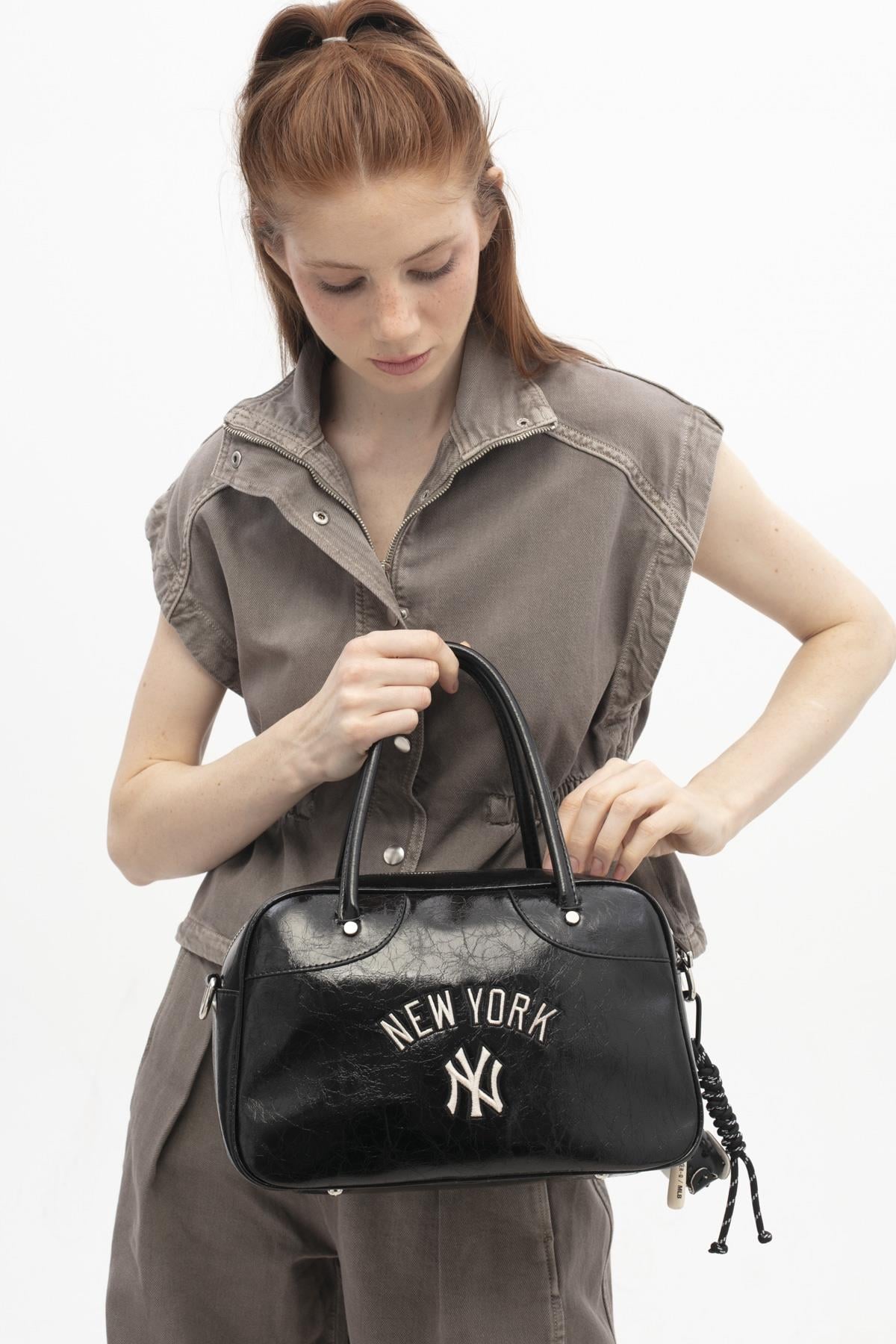 New York Yankees MLB028 Kol Çantası SİYAH
