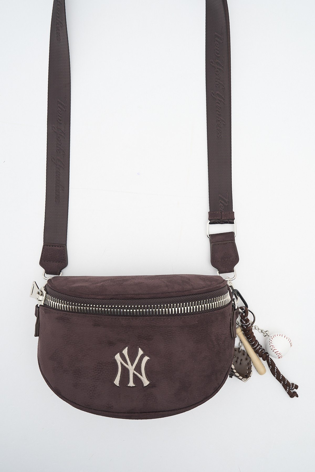 New York Yankees MLB059 Çapraz Çanta KAHVE