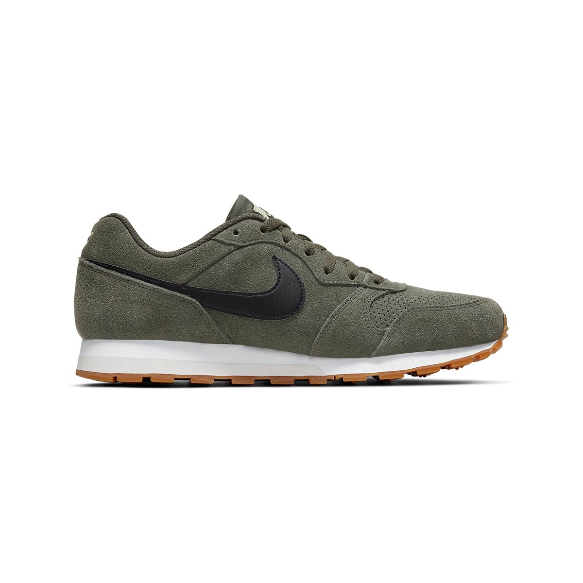Nike Aq9211 300 Md Runner 2 Suede Erkek Spor Ayakkabi Haki