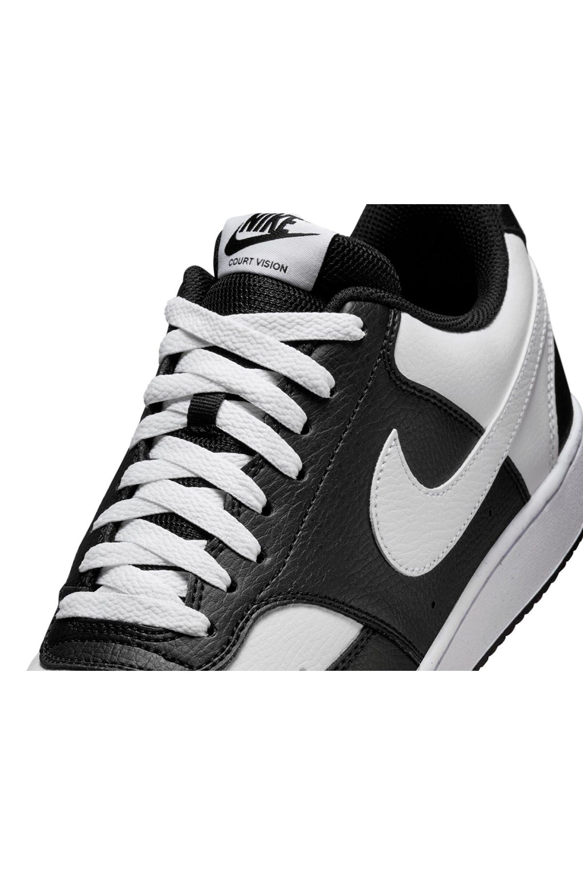 Nike Court Vision Lo Erkek Sneaker Ayakkabı HM9862-001 SİYAH-BEYAZ