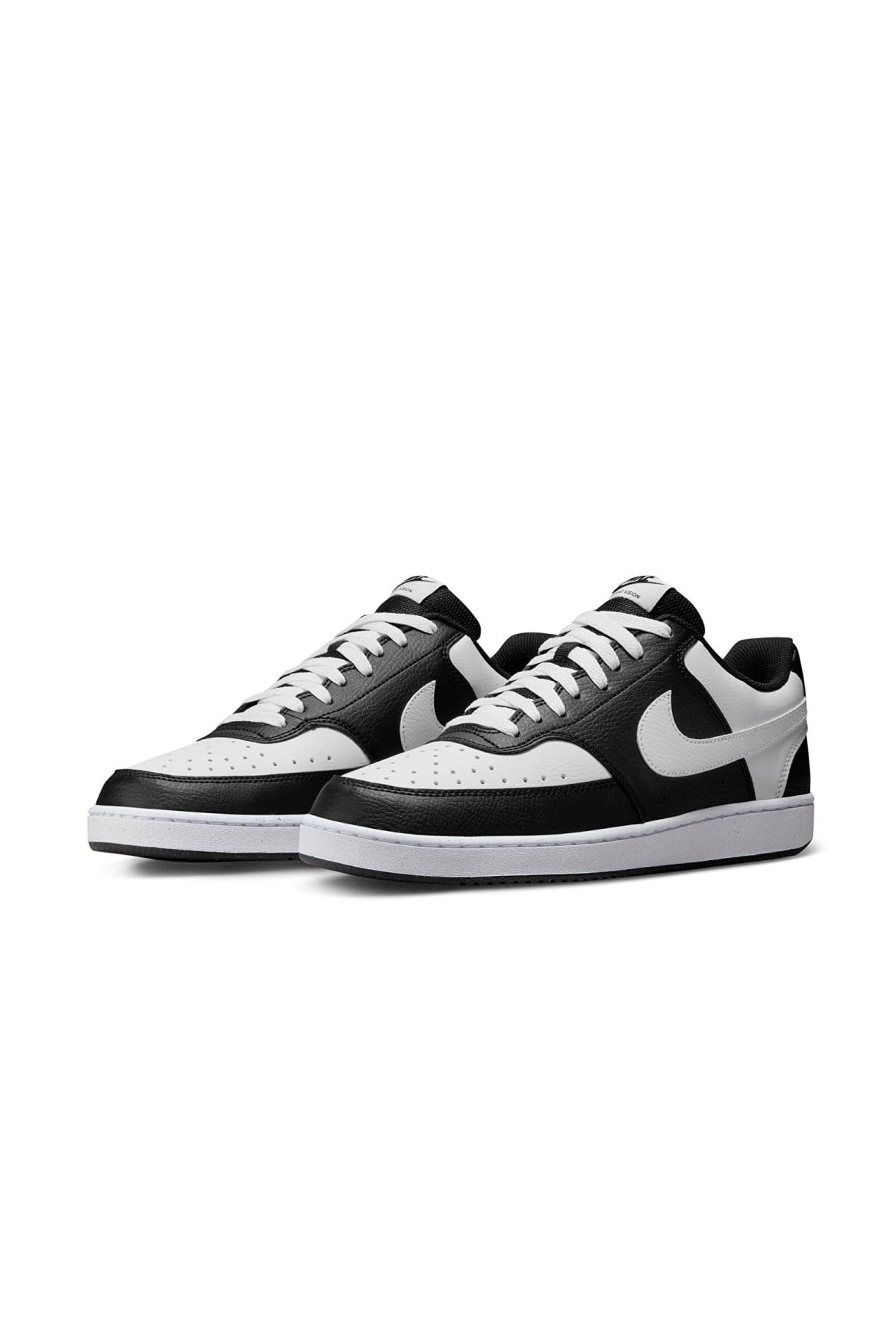 Nike Court Vision Lo Erkek Sneaker Ayakkabı HM9862-001 SİYAH-BEYAZ