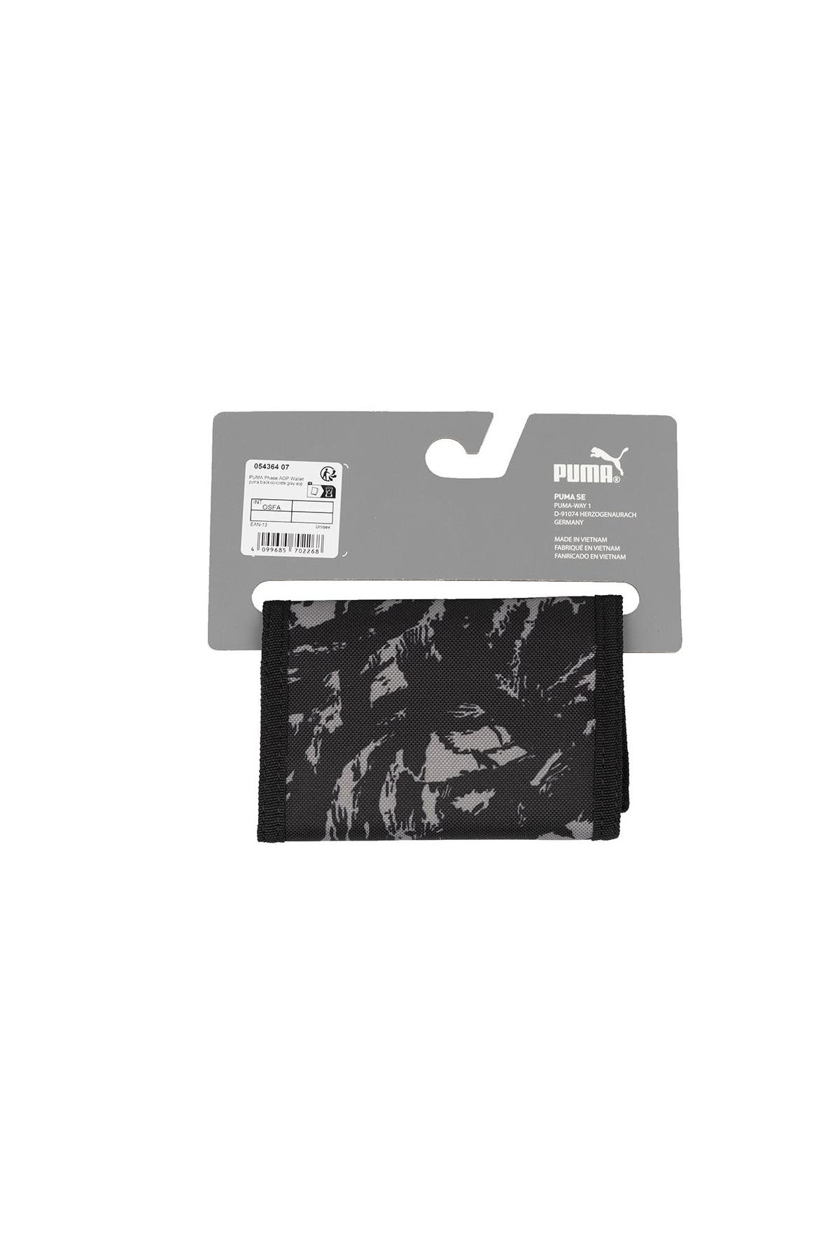 Puma 054364 07 Phase AOP Cüzdan SİYAH