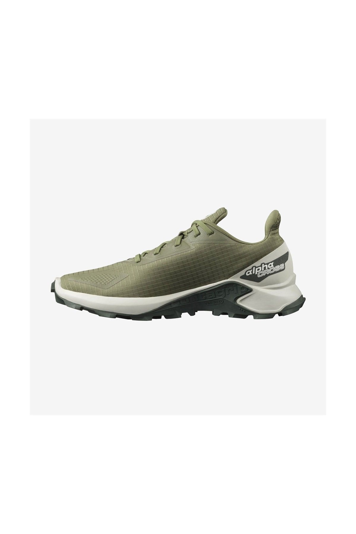 Salomon 412850 Alphacross Blast Erkek Patika Koşusu Ayakkabisi Haki