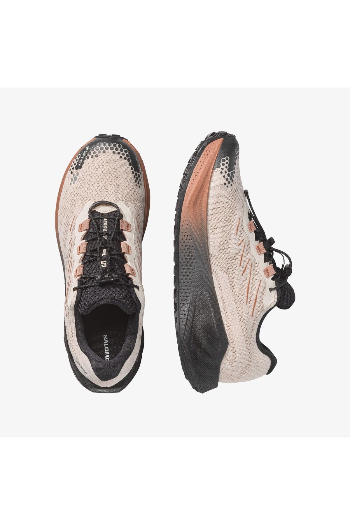 Salomon 454032 Aero Blaze 4 GRVL GTX Koşu Ayakkabısı BEJ