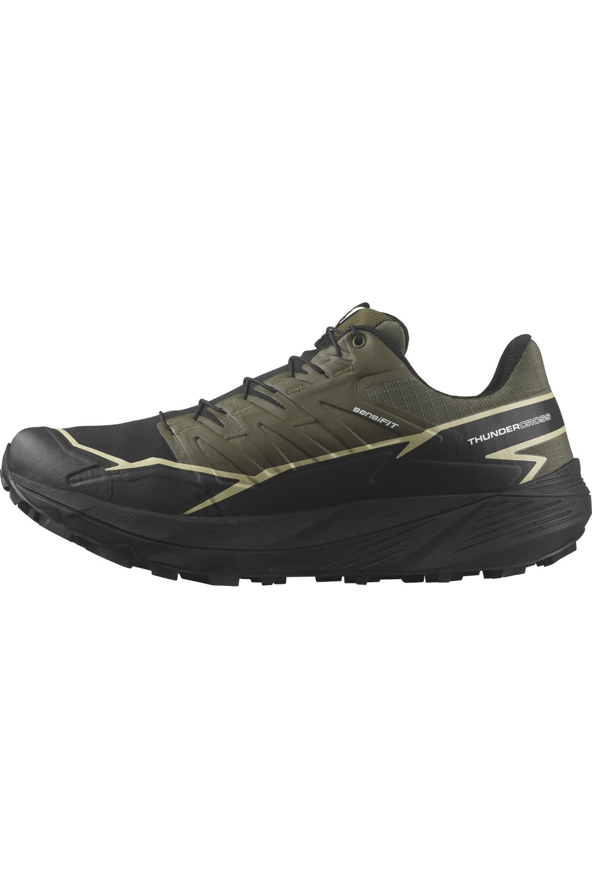 Salomon 473834 Thundercross Goretex Ayakkabı HAKİ-SİYAH