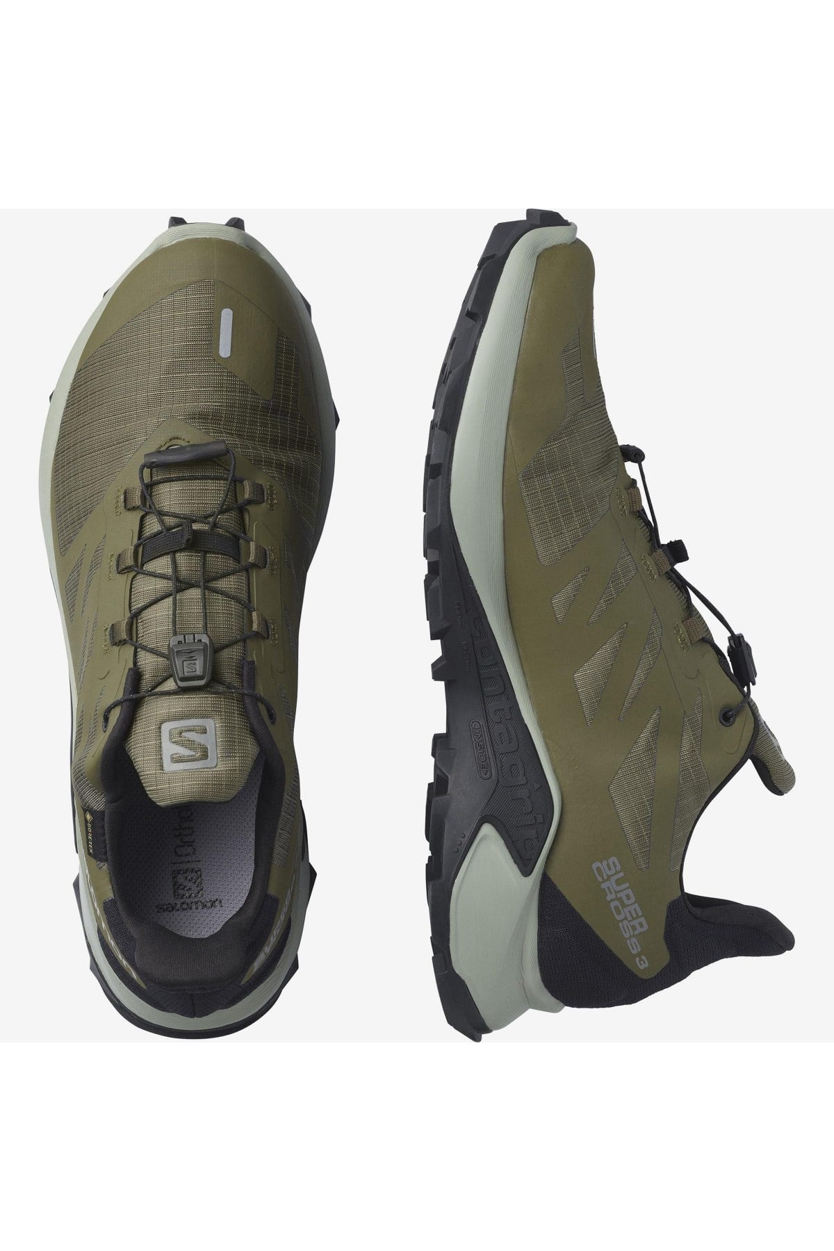 Salomon Supercross 3 Goretex 414539 Outdoor Ayakkabi Yeşil