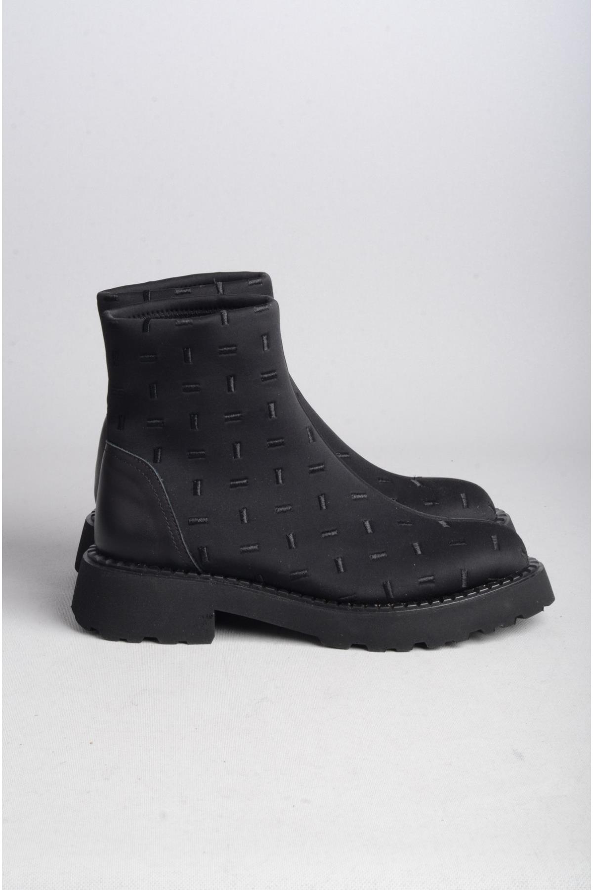 SEÇ 20797 KADIN STREÇ BOT  (Topuk Bou: 4 cm) SİYAH