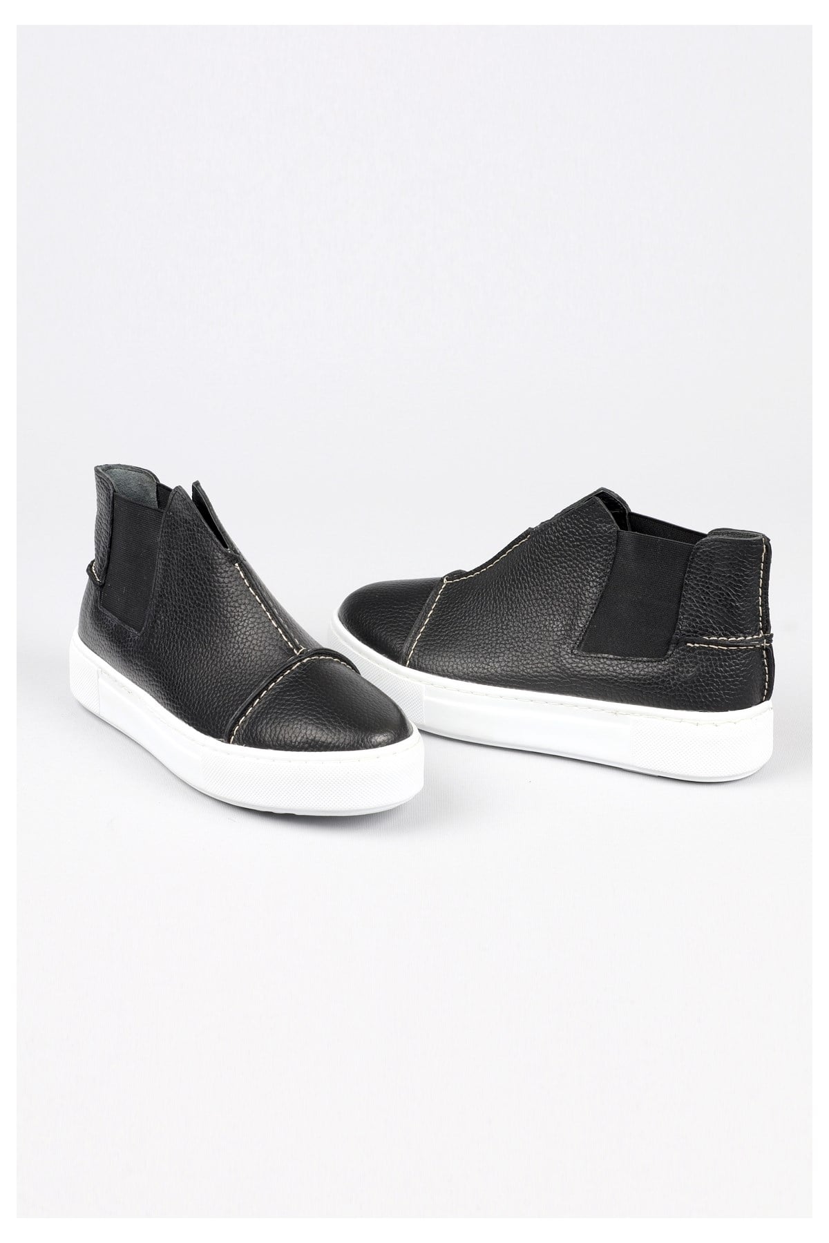 Seç 2210 Hakiki Deri Sneakerskadin Ayakkabi Siyah