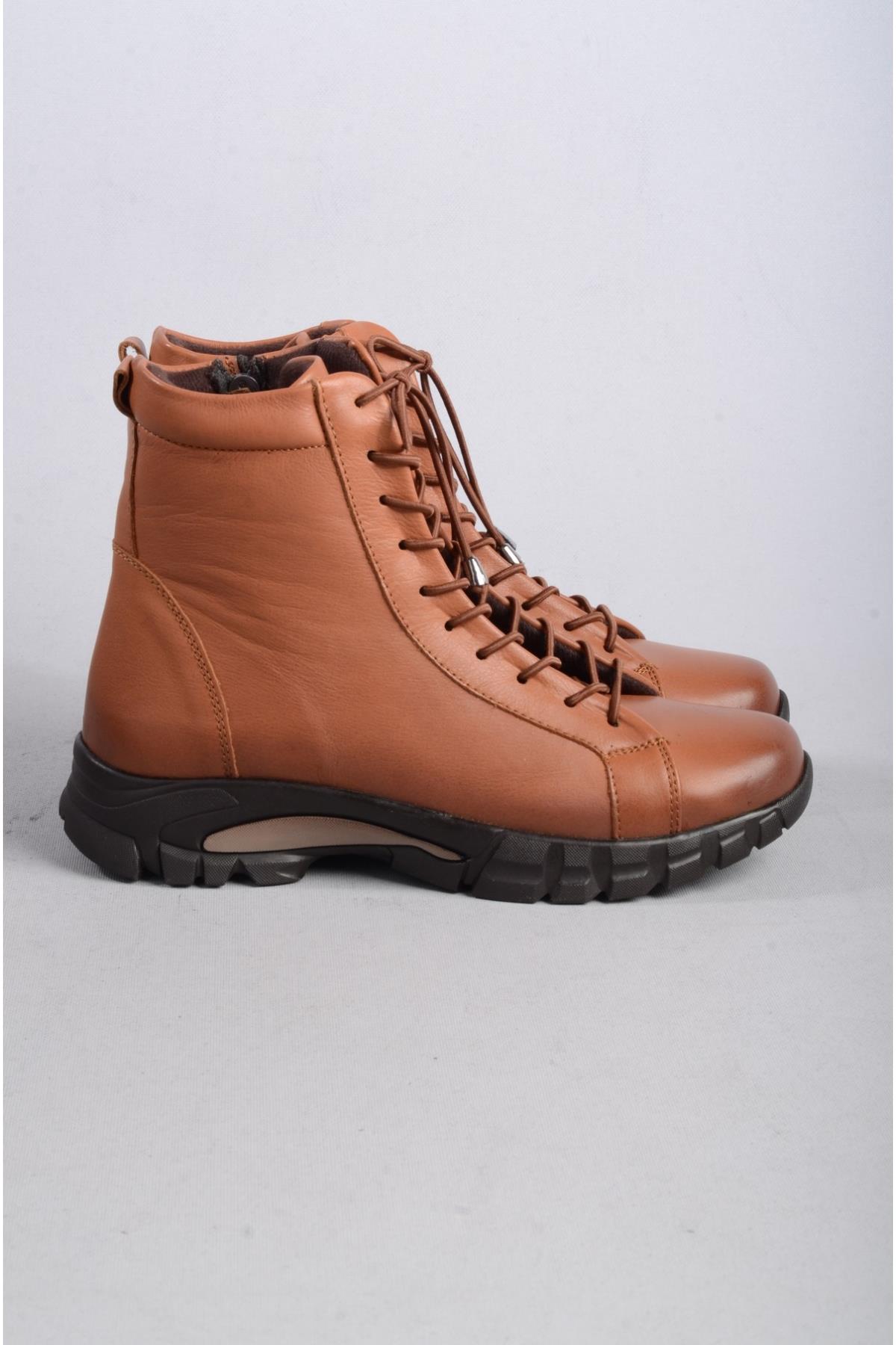 SEÇ 685 HAKİKİ DERİ ANATOMİK KADIN BOT TABA