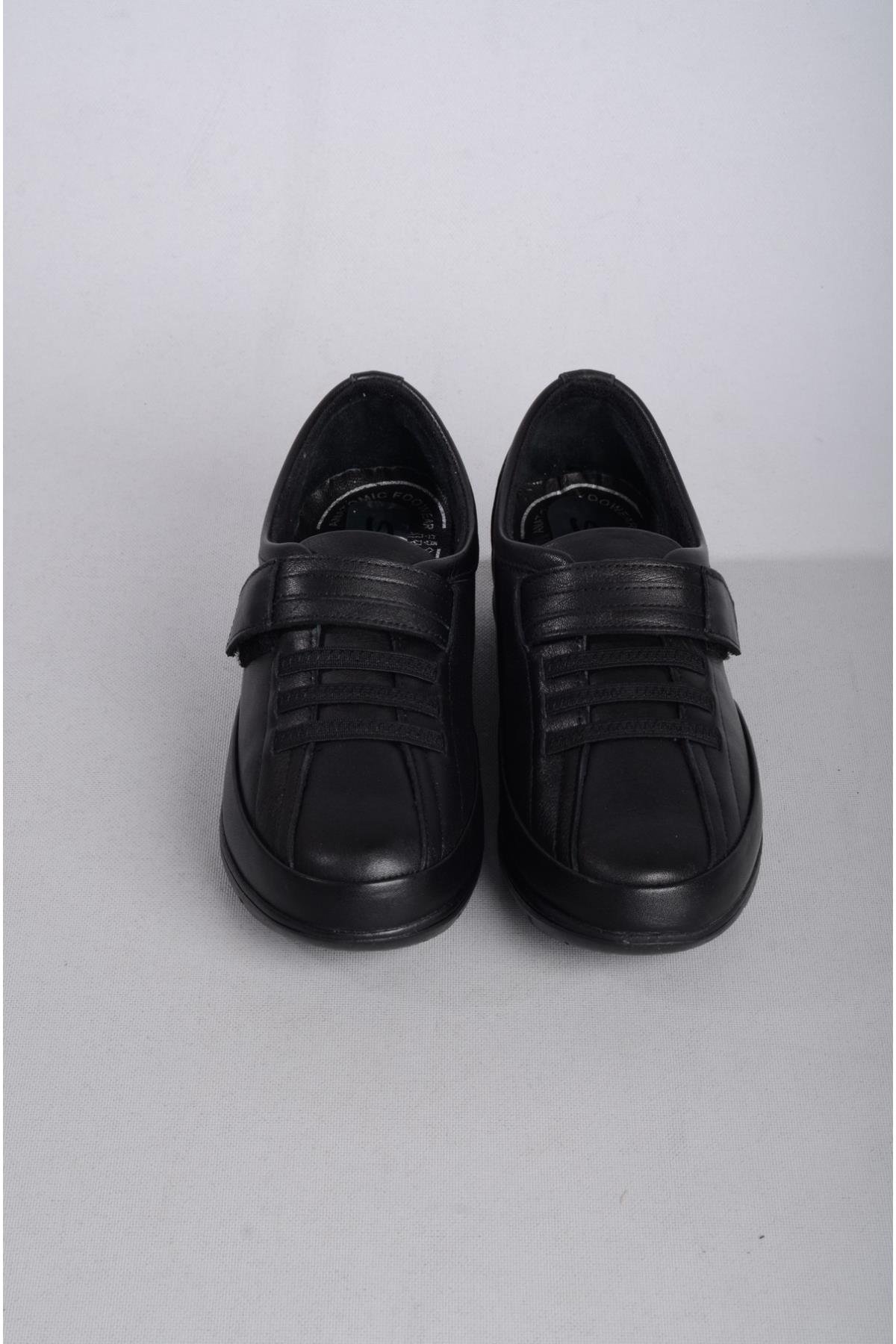 SEÇ 7679 HAKİKİ DERİ COMFORT KADIN AYAKKABI SİYAH