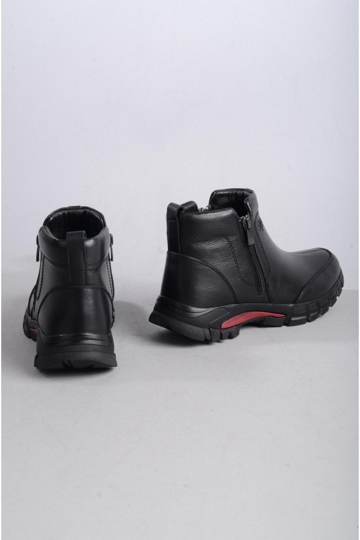 SEÇ 9399 HAKİKİ DERİ COMFORT KADIN BOT SİYAH