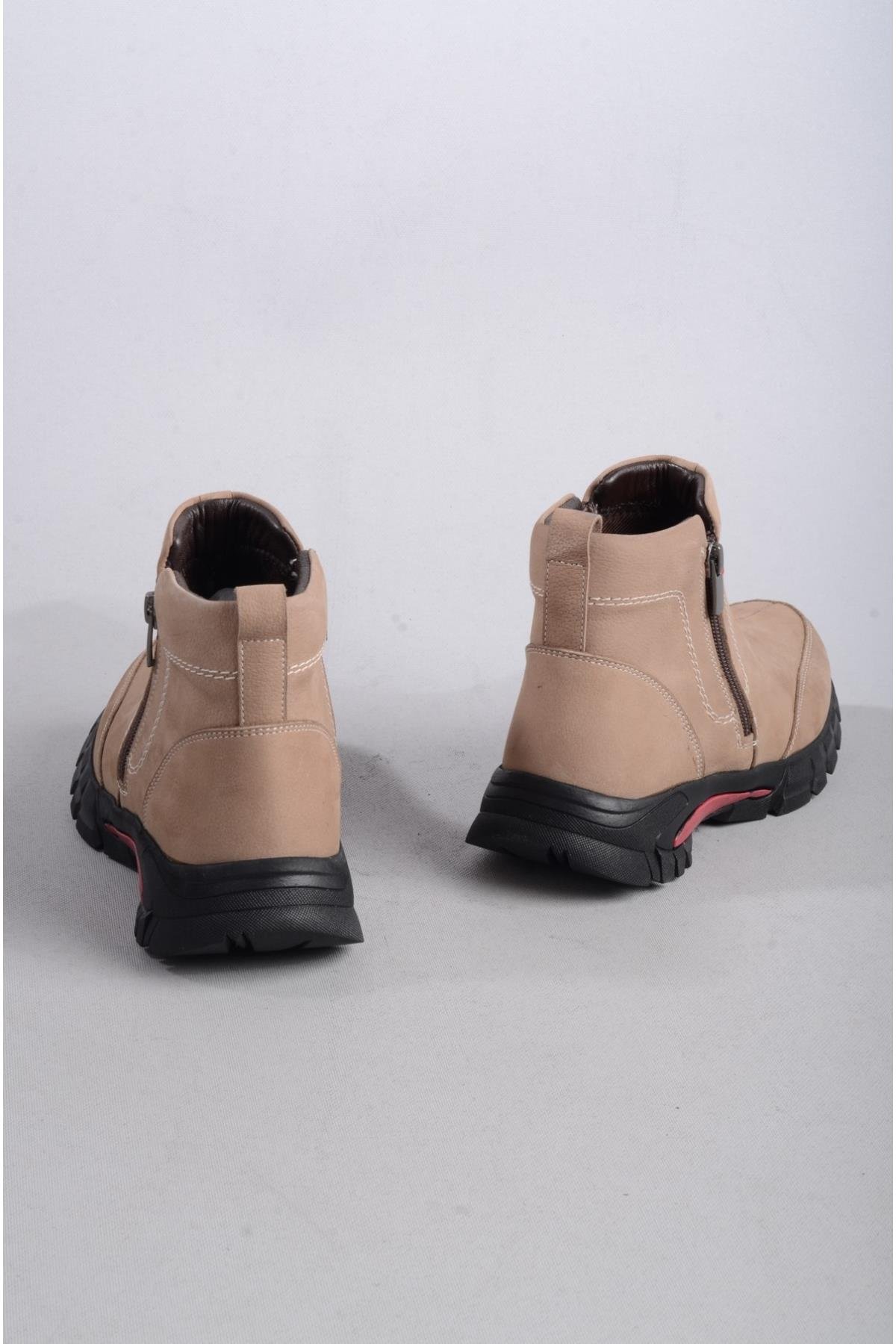 SEÇ 9399 HAKİKİ DERİ COMFORT KADIN BOT VİZON