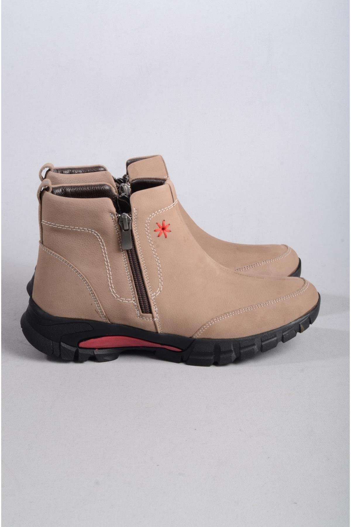 SEÇ 9399 HAKİKİ DERİ COMFORT KADIN BOT VİZON