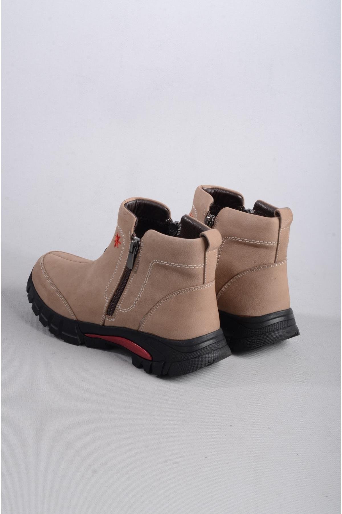 SEÇ 9399 HAKİKİ DERİ COMFORT KADIN BOT VİZON