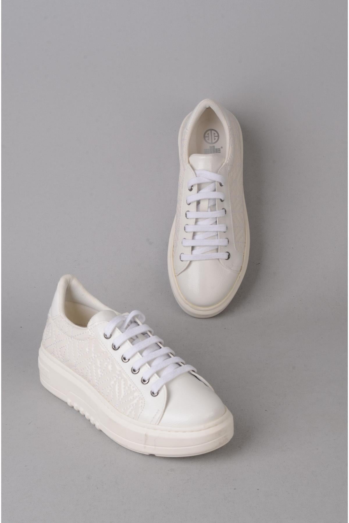 SEÇ 955 KADIN SNEAKERS AYAKKABI BEYAZ