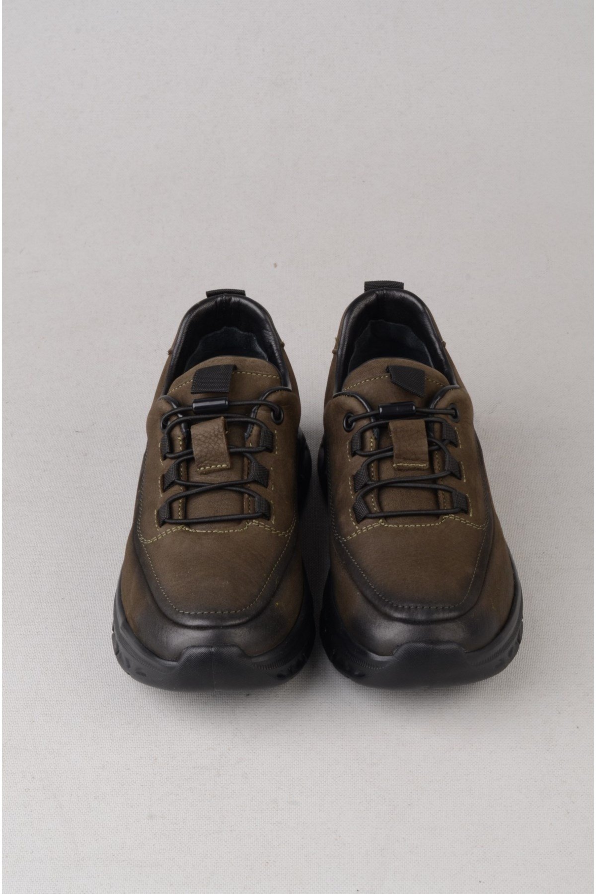 SEÇ Z1067 HAKİKİ DERİ COMFORT KADIN AYAKKABI HAKİ