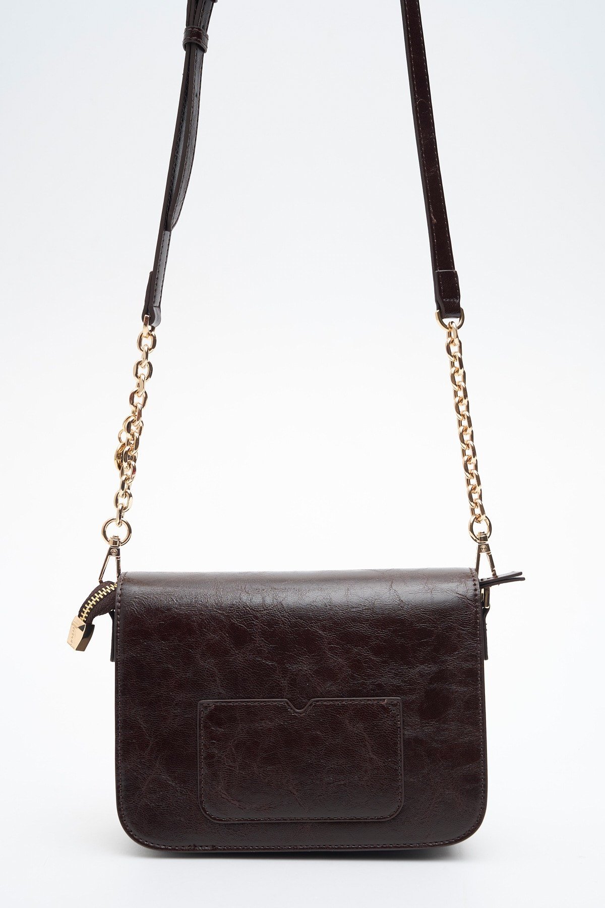 Sisley Çapraz Çanta SLY491 KAHVE