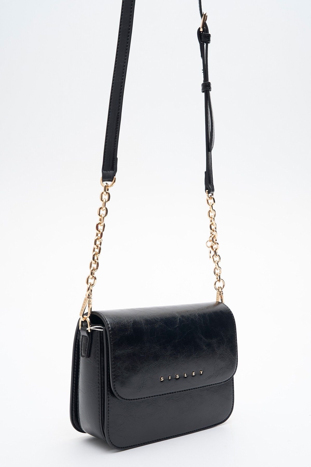 Sisley Çapraz Çanta SLY491 SİYAH