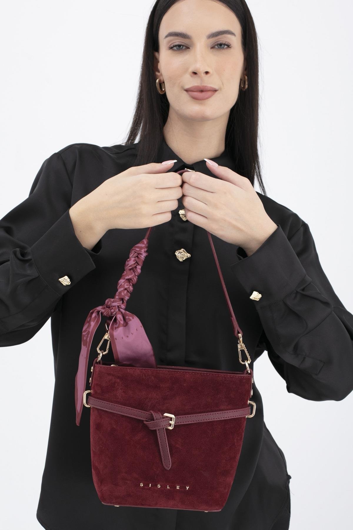 Sisley Kol Çantası SLY305 BORDO