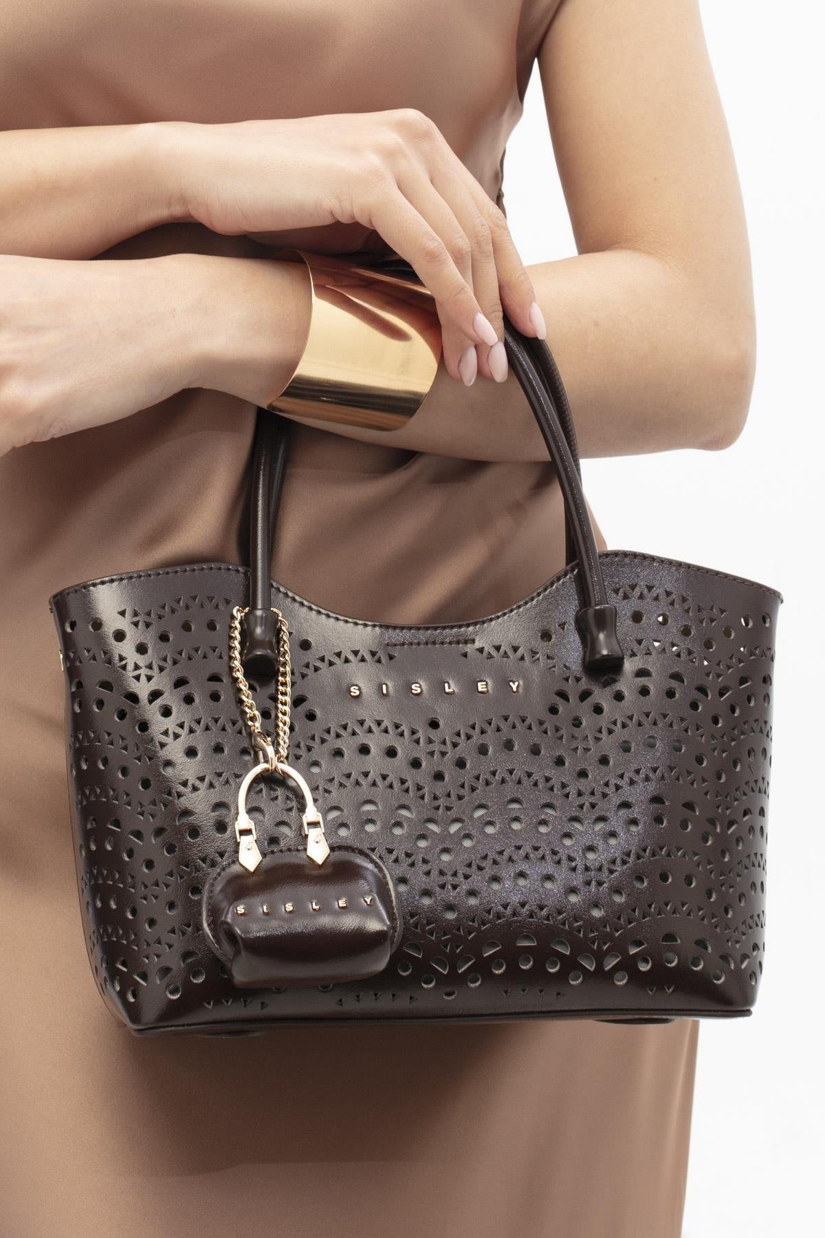 Sisley Kol Çantası SLY389 KAHVE
