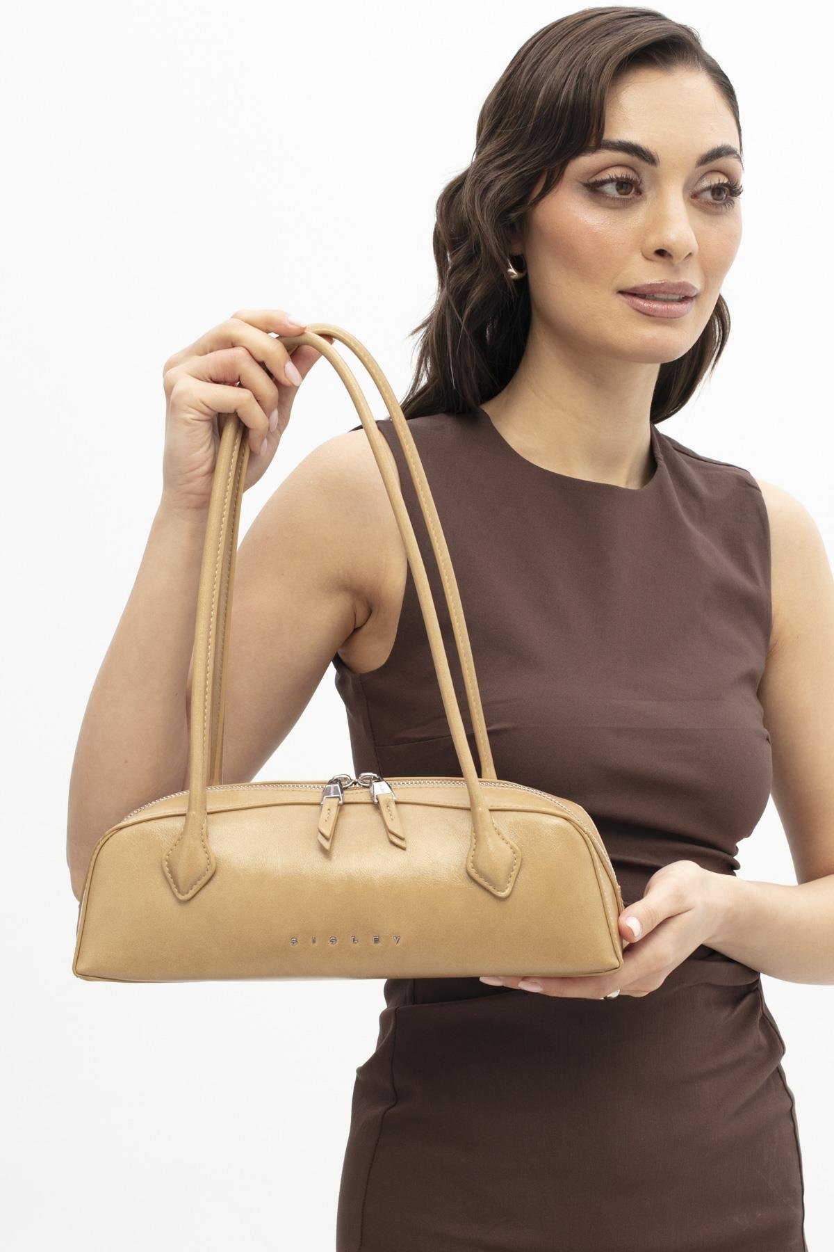 Sisley Kol Çantası SLY407 CAMEL