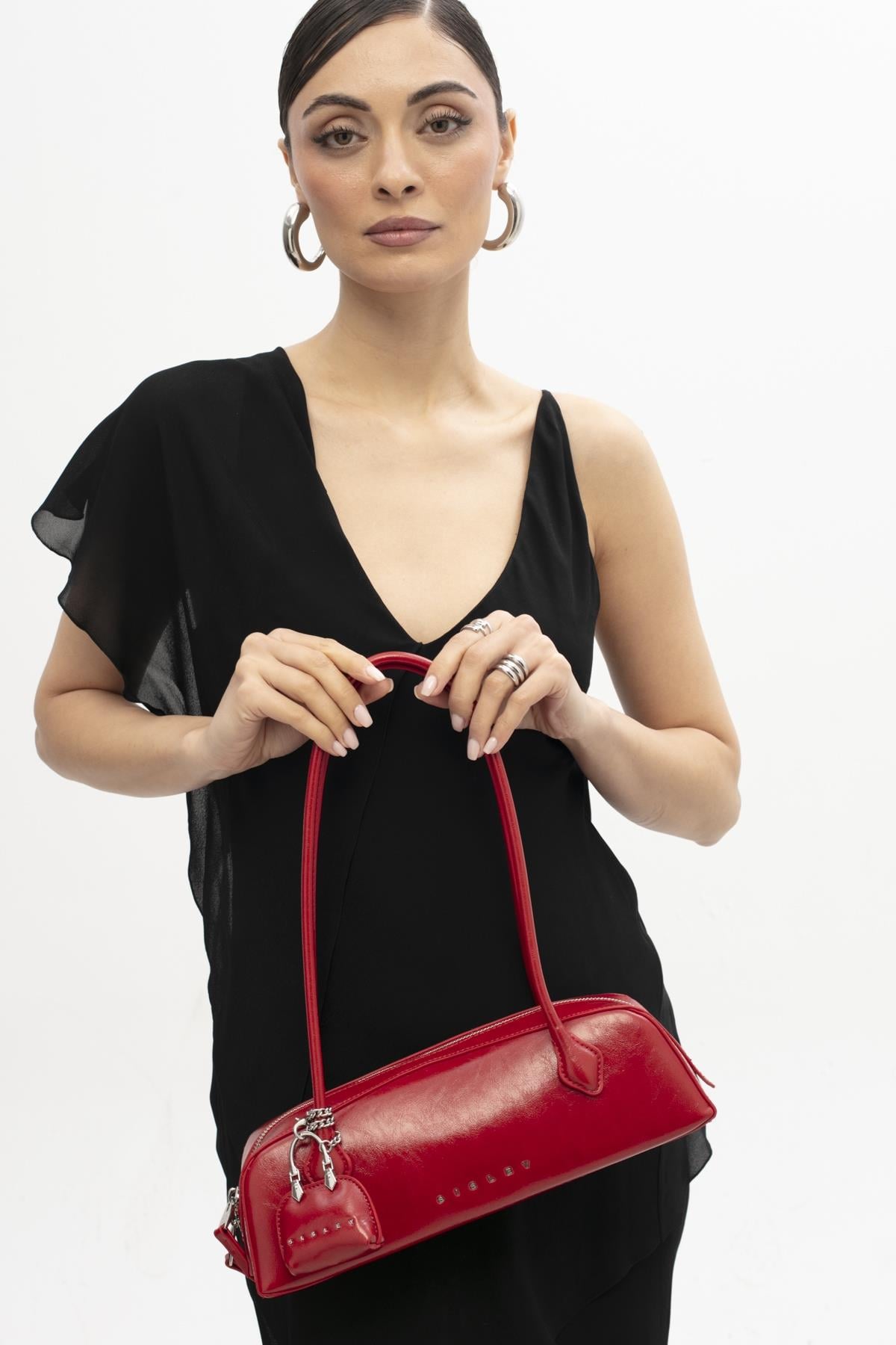 Sisley Kol Çantası SLY407 KIRMIZI