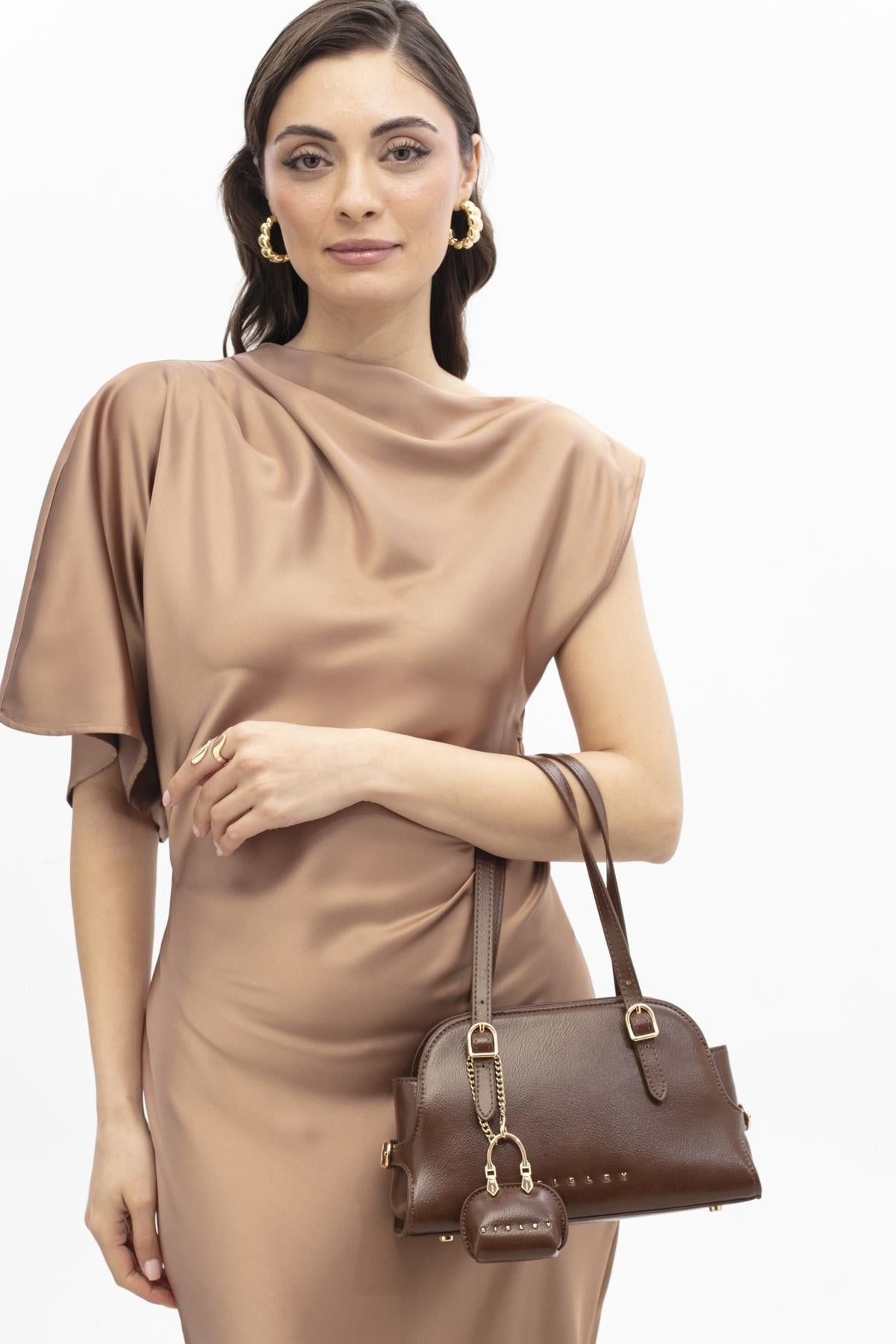 Sisley Kol Çantası SLY410 KAHVE