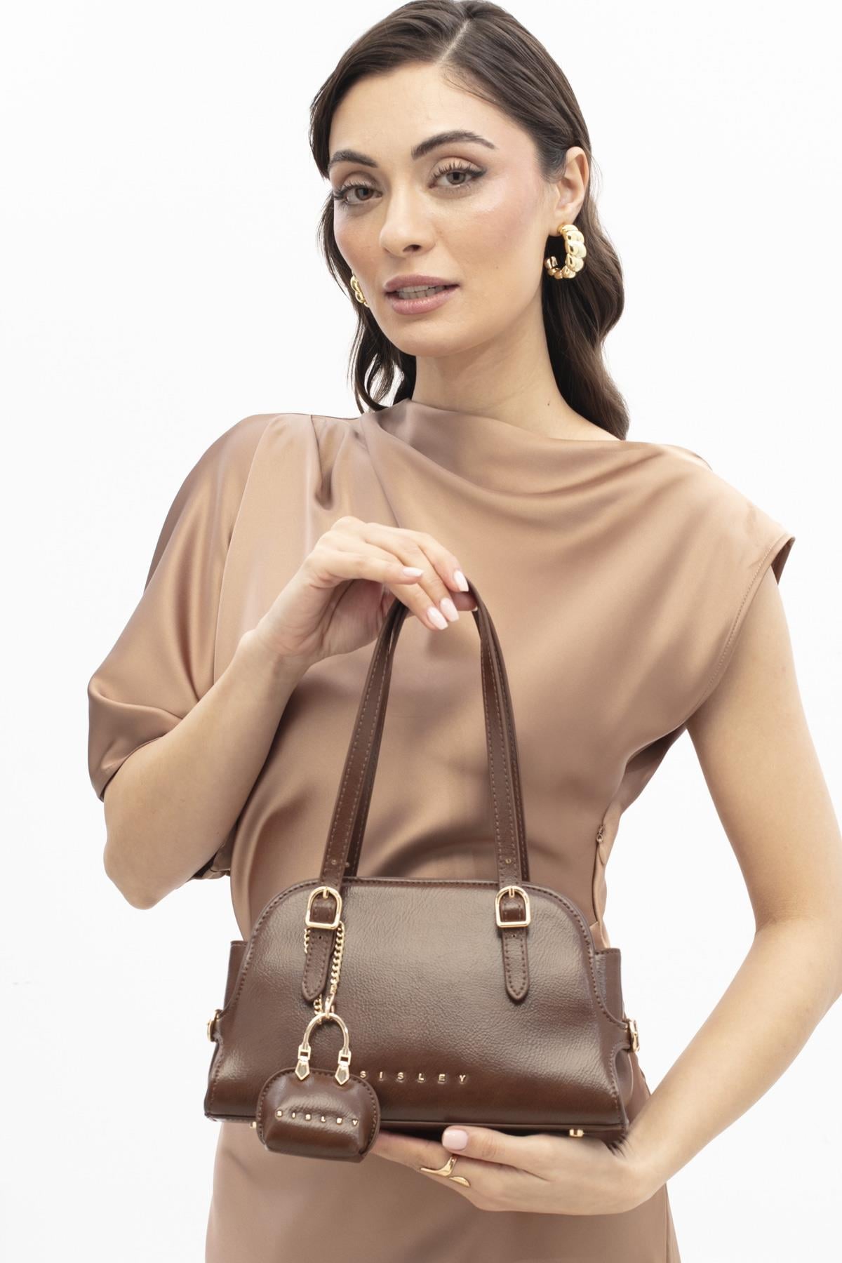 Sisley Kol Çantası SLY410 KAHVE