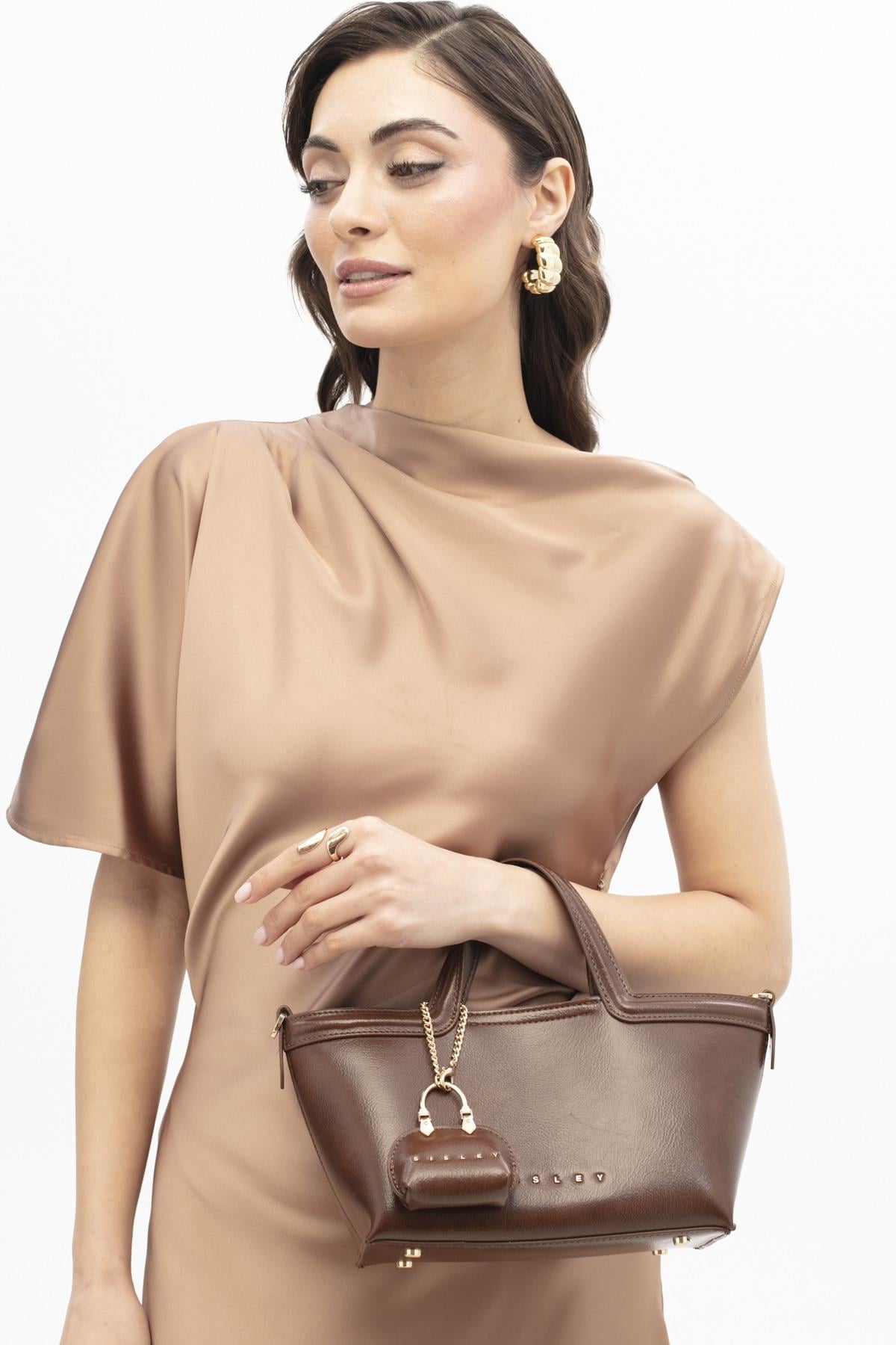 Sisley Kol Çantası SLY411 KAHVE